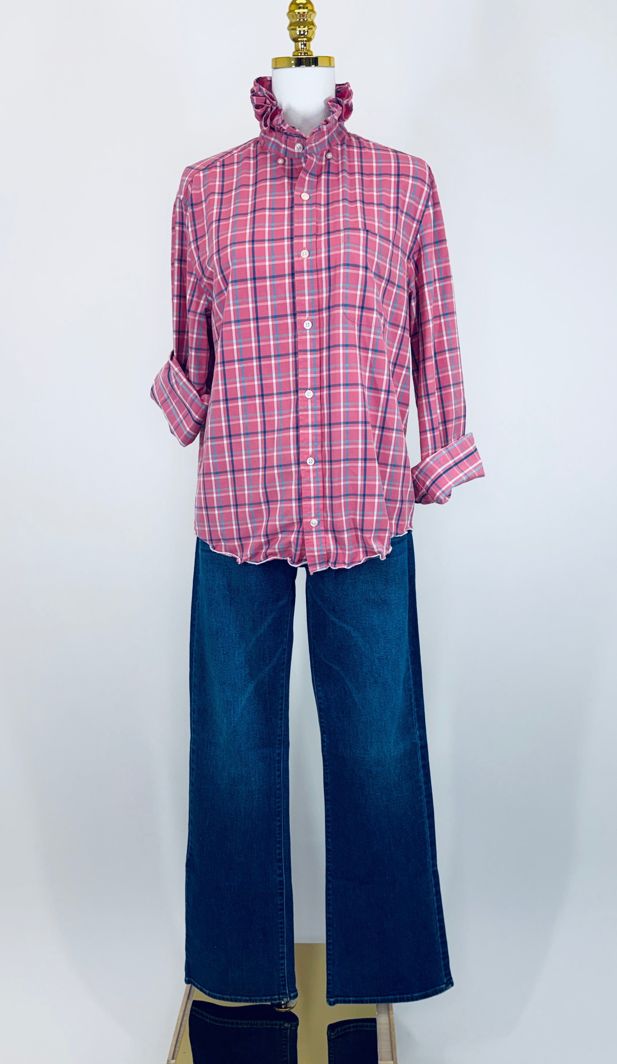 Second Story Shirt (VV/Pink Navy/Med)