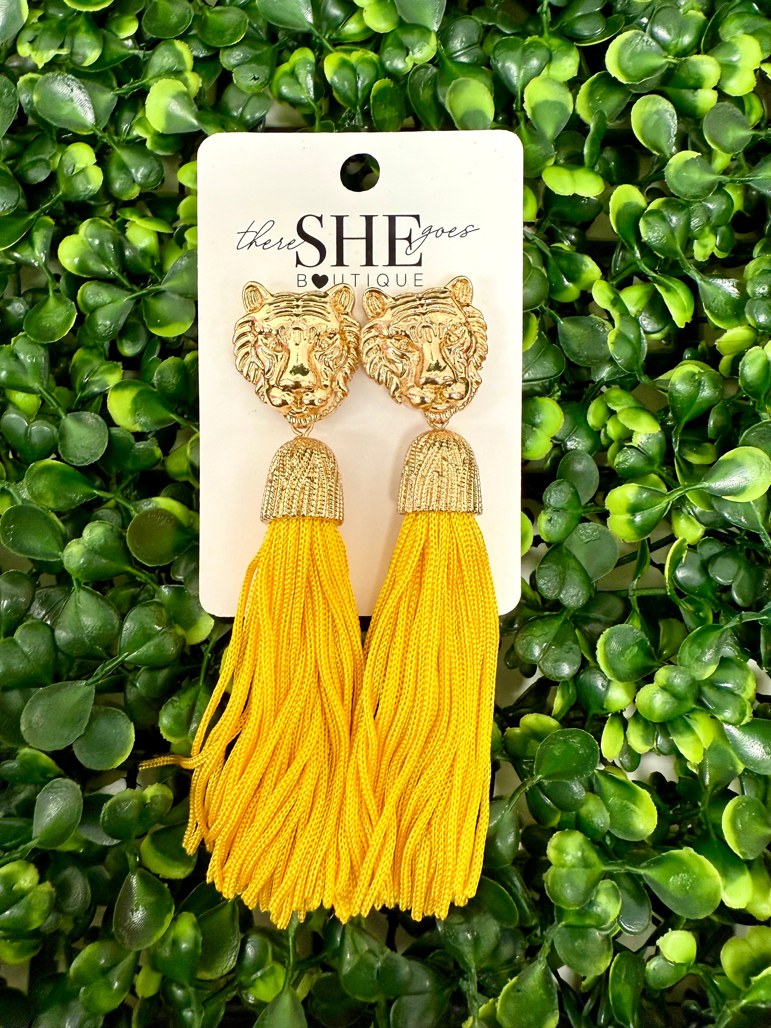 Tiger Tail Earring