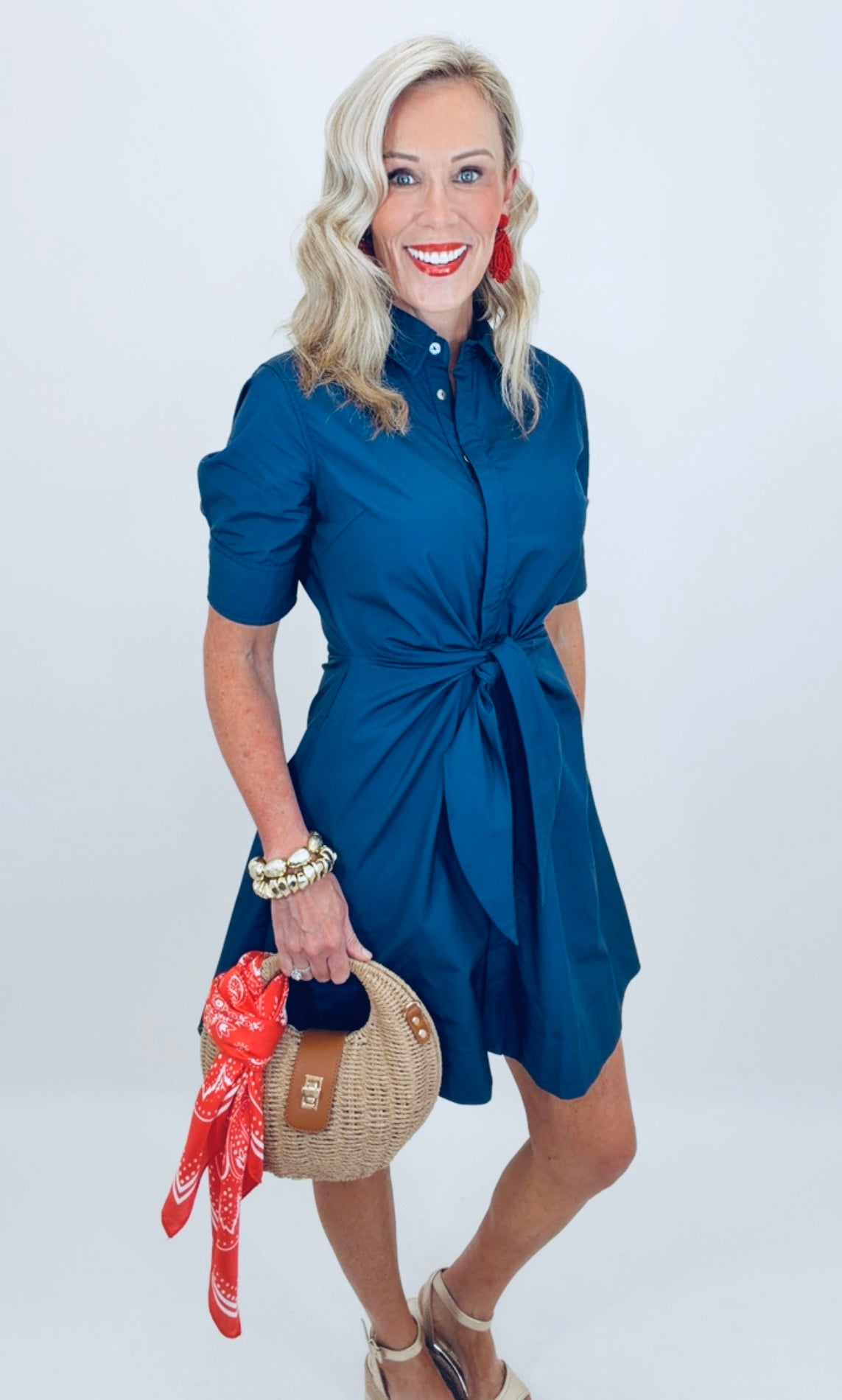 Anchored in Style Dress