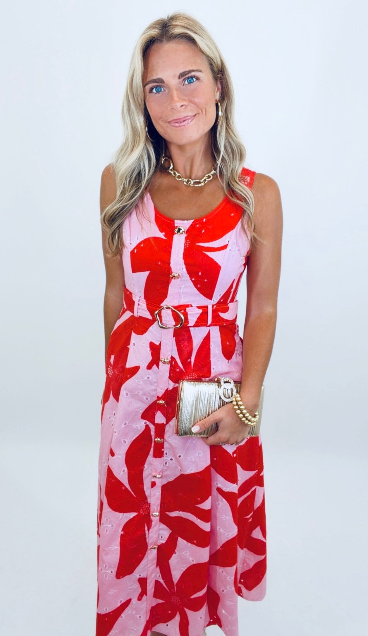 Summer Etch Dress (pink)
