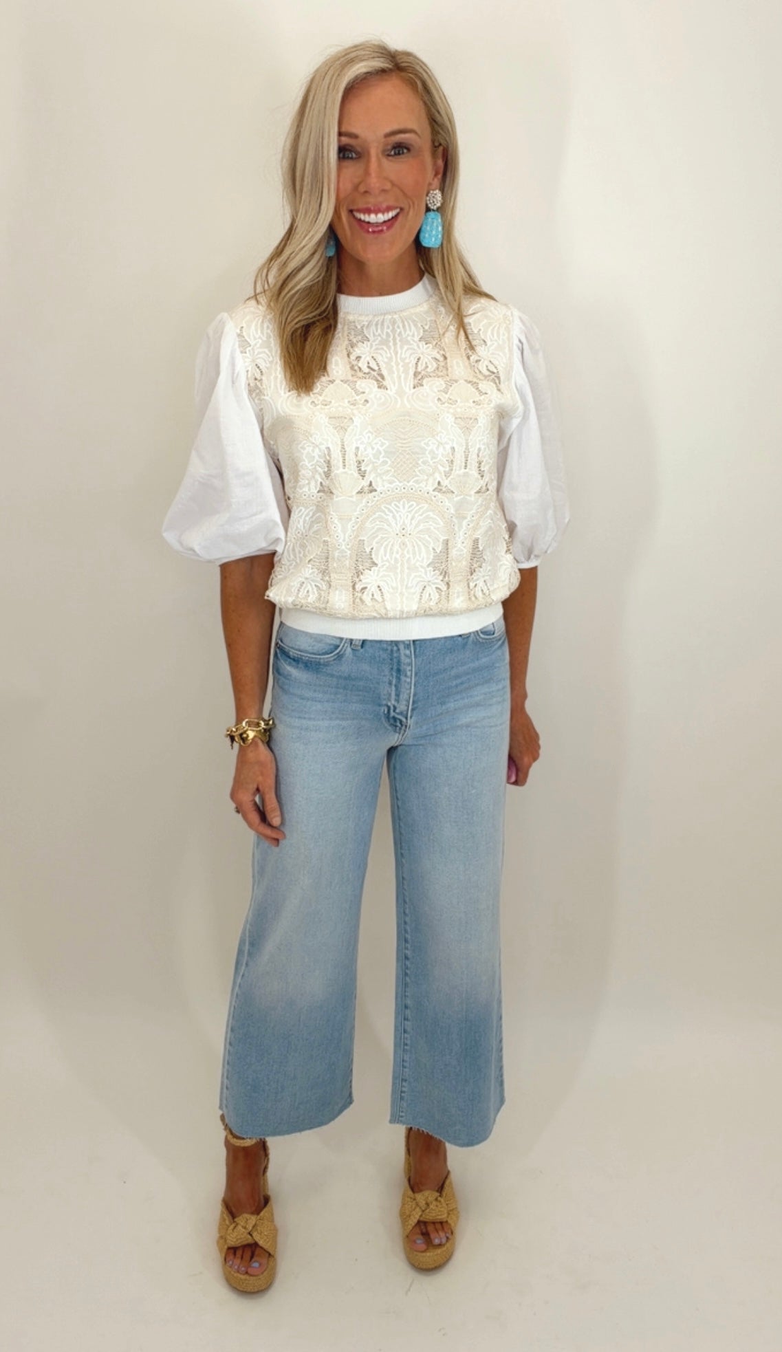 Ivory Intrigue Top
