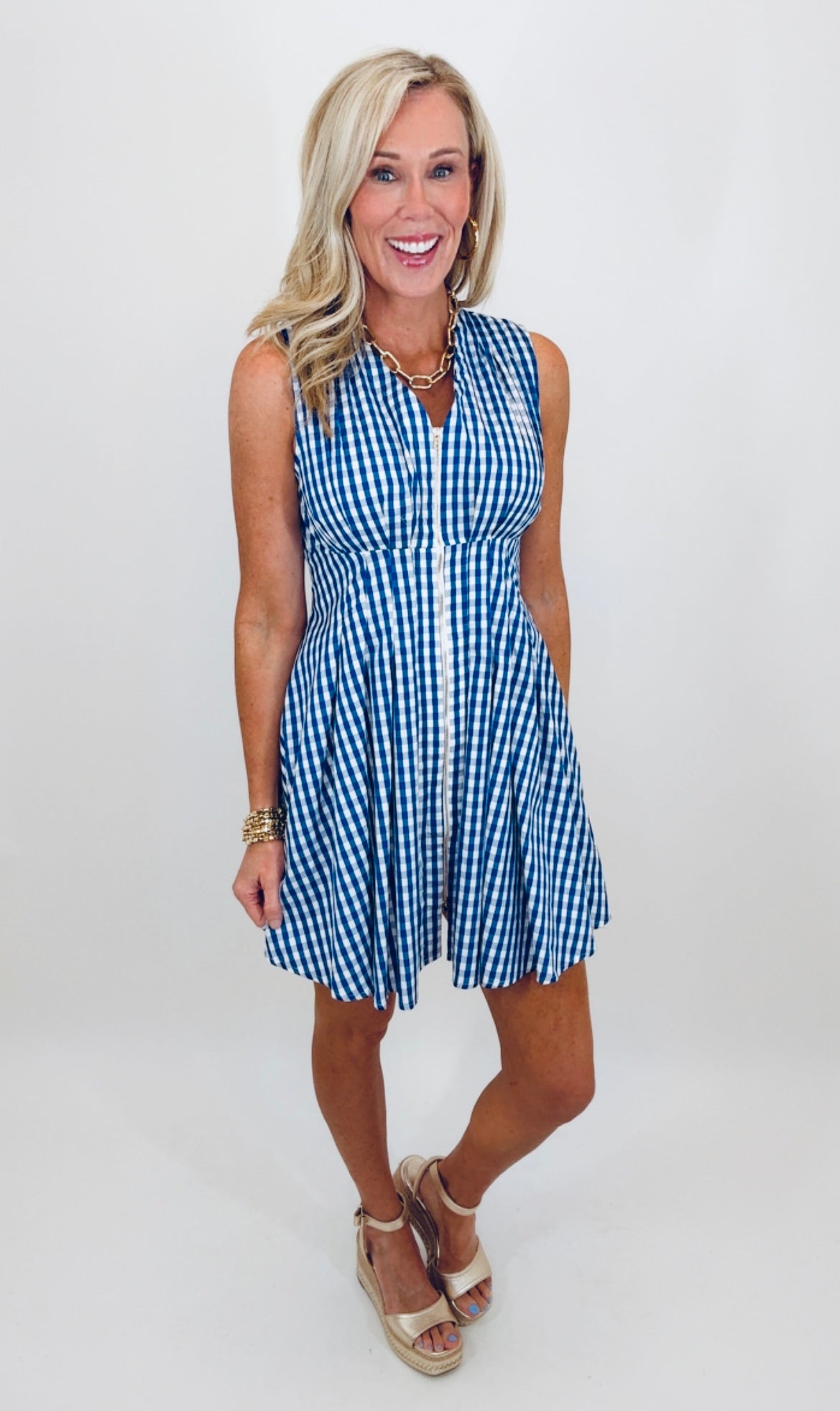 No Fuss Favorite Dress (navy)