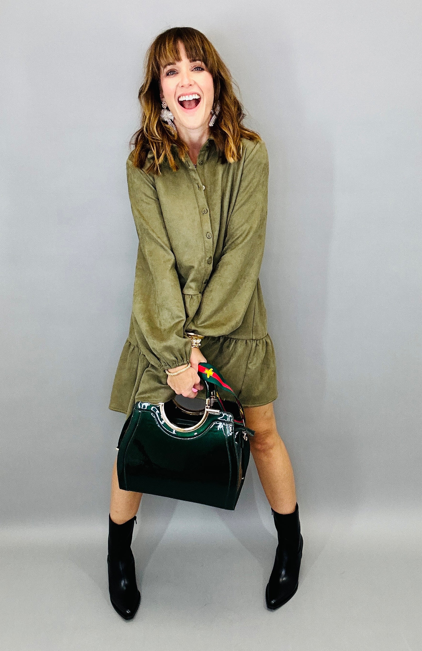 Aspen Dress (olive)