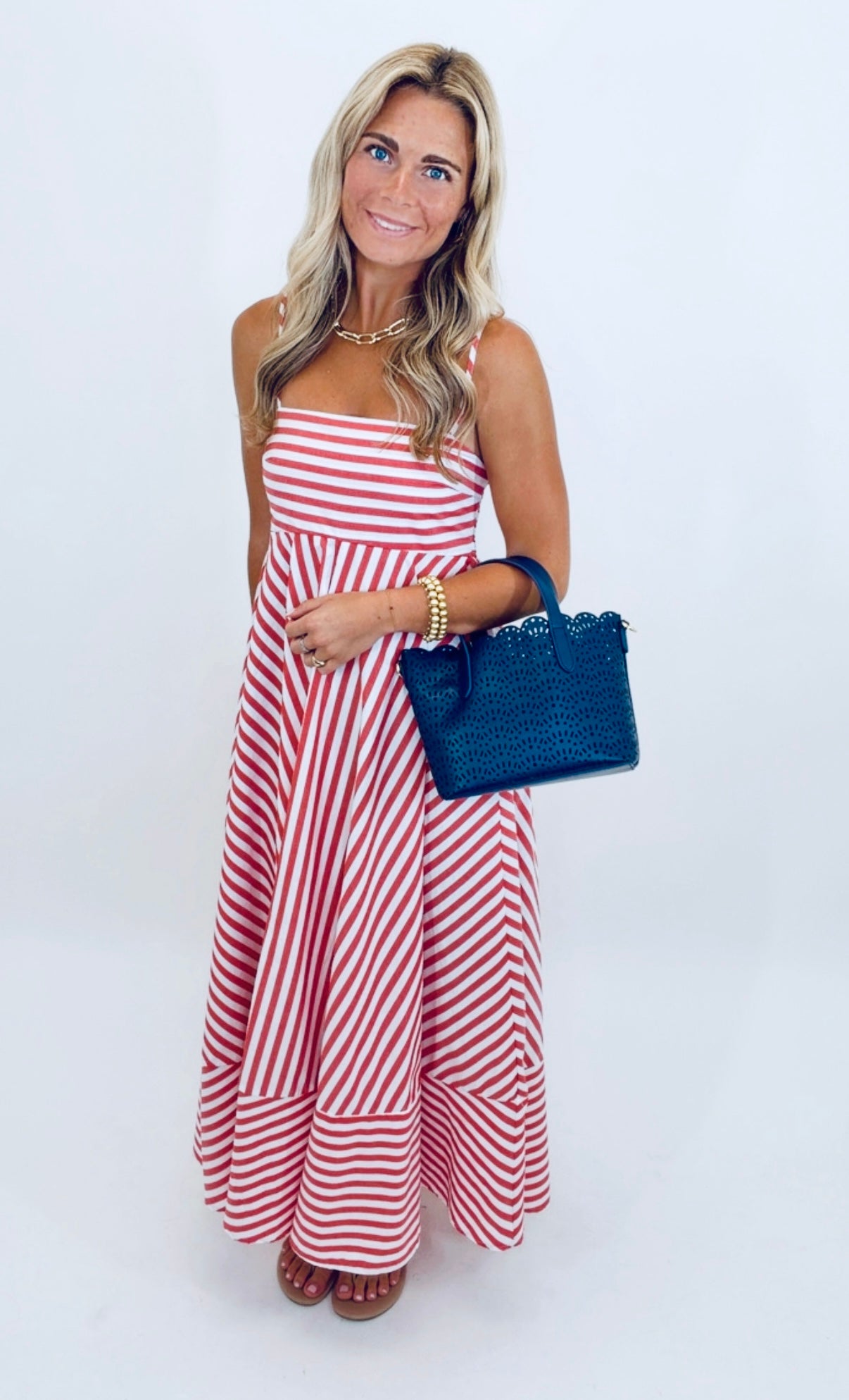 Red, White & Ready Dress