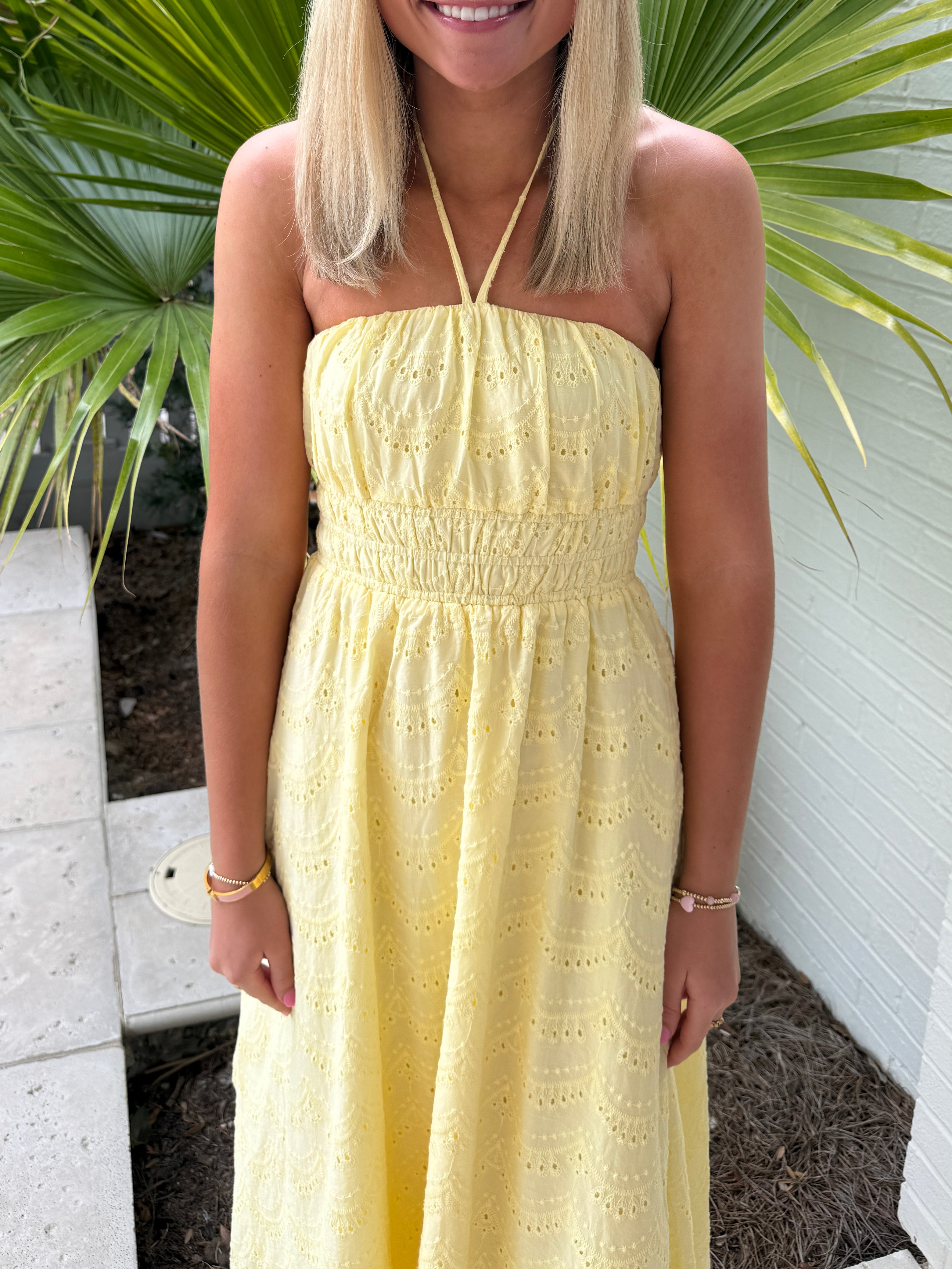 lemon midi dress Lemon Daydream Midi Dress – There She Goes