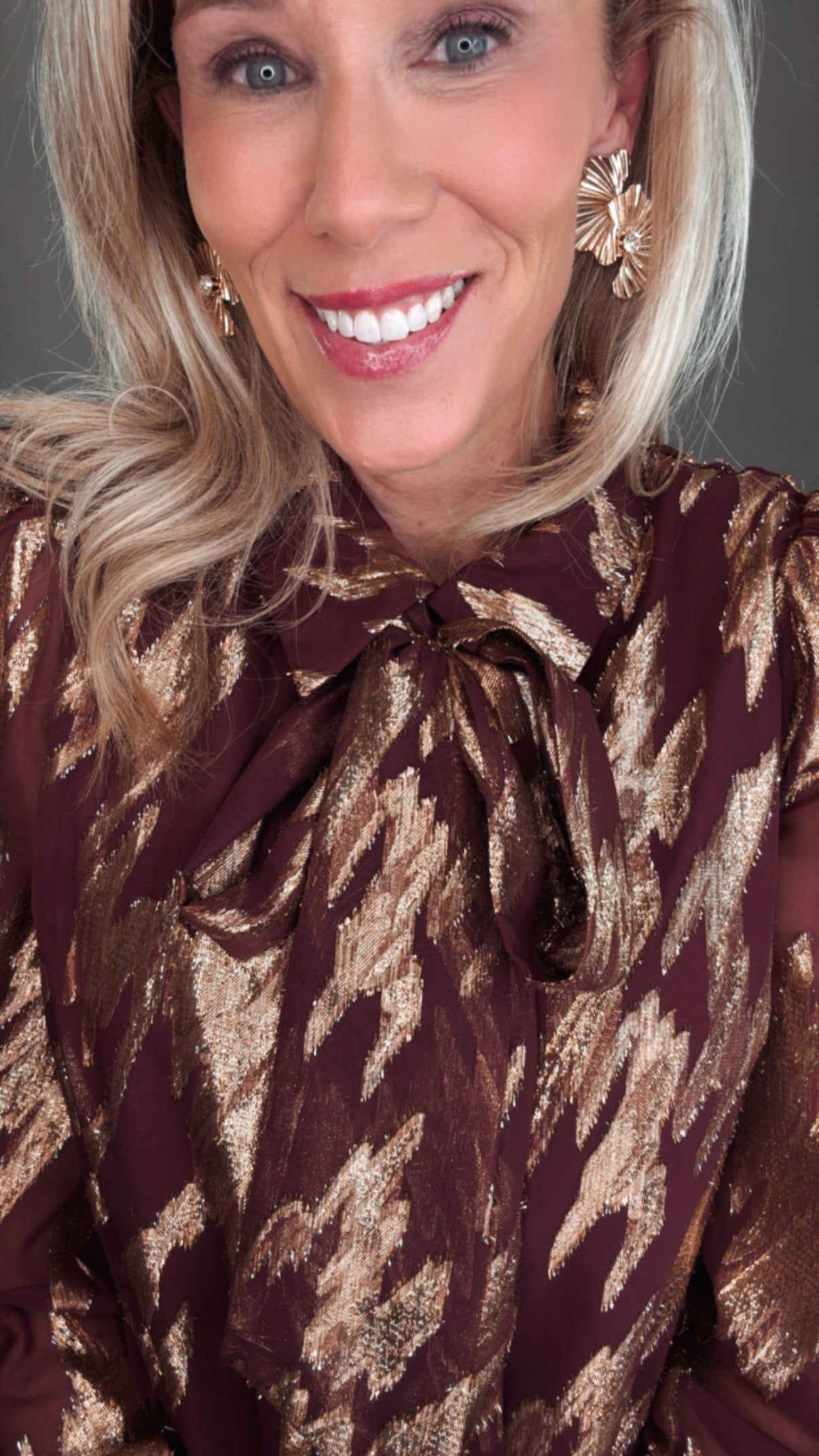 Shimmer Signal Dress