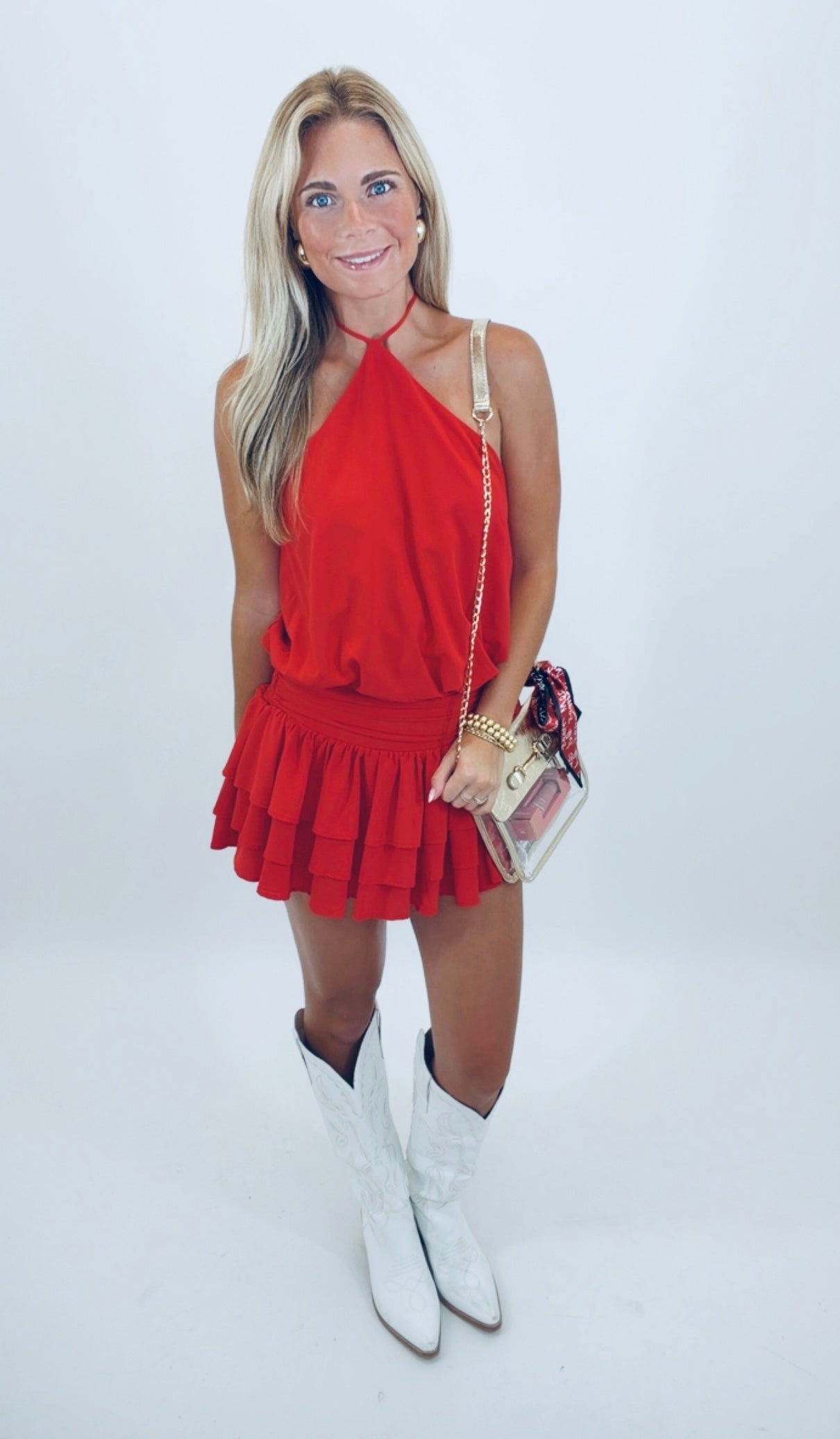 Summer Fling Dress (Red)
