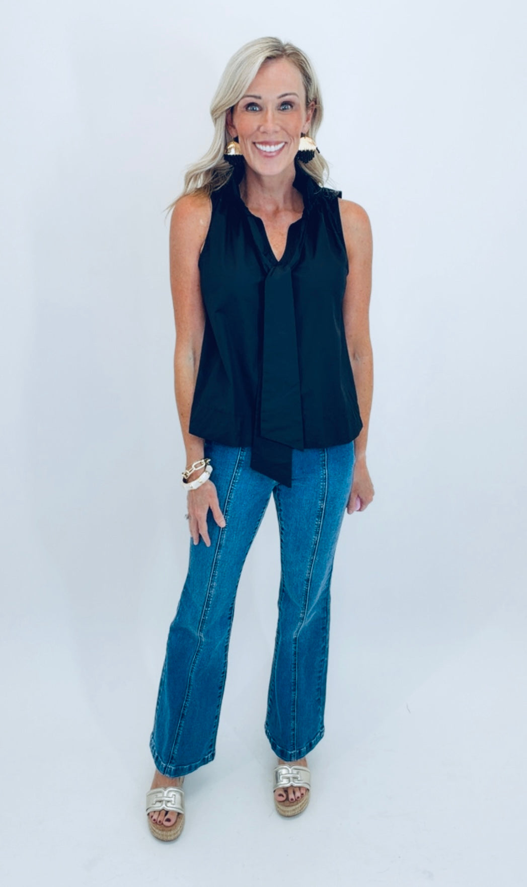 Tied and True Top (black)