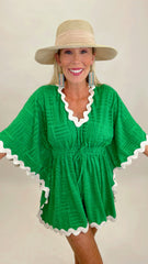 Palm Beach Tunic/Cover Up (green)