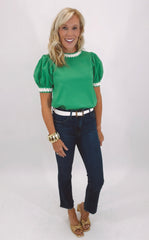 Twist & Trim Top (green)