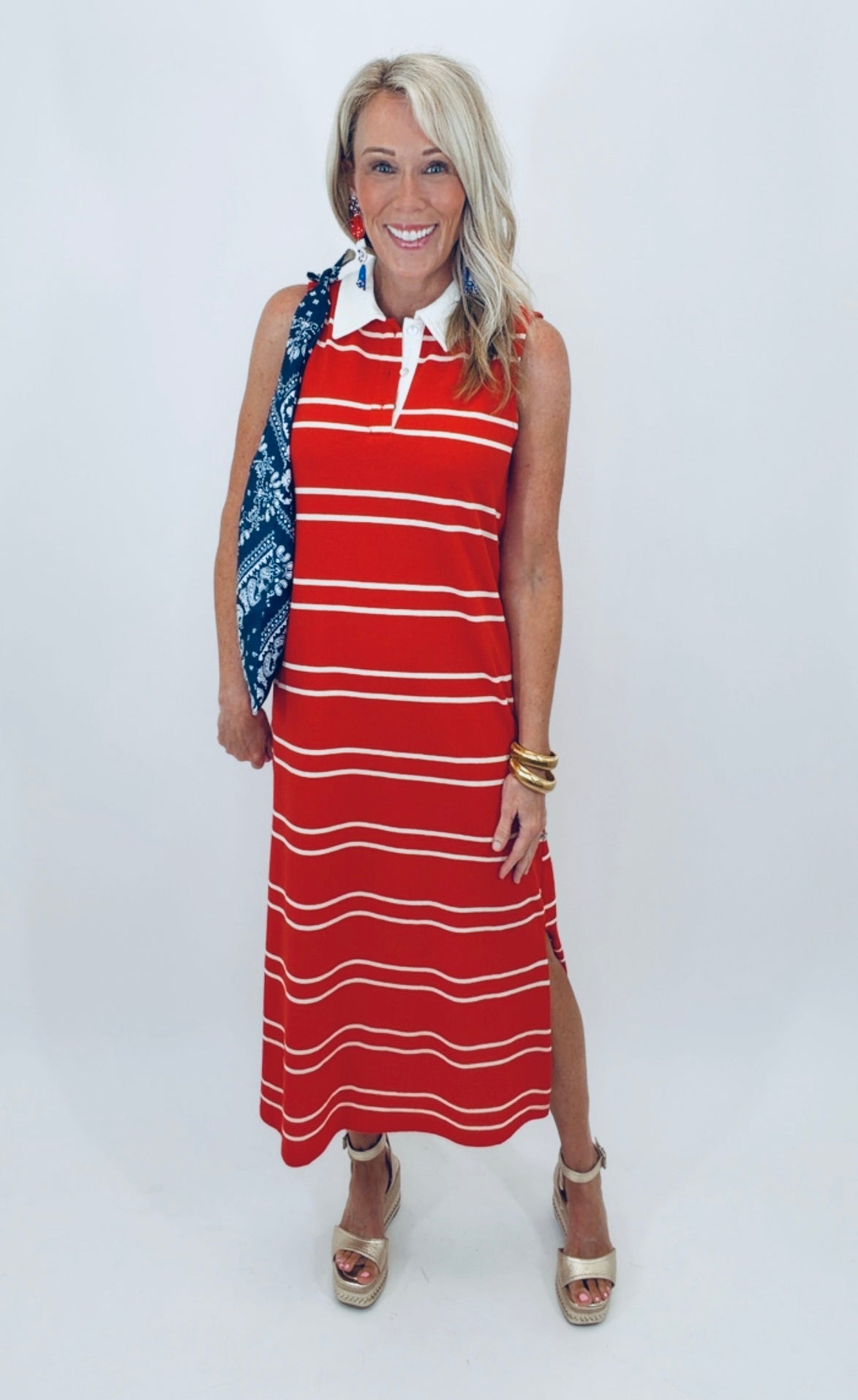 Easy Yes Dress (red)