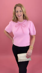 Bow So Sweet Knit (pink)