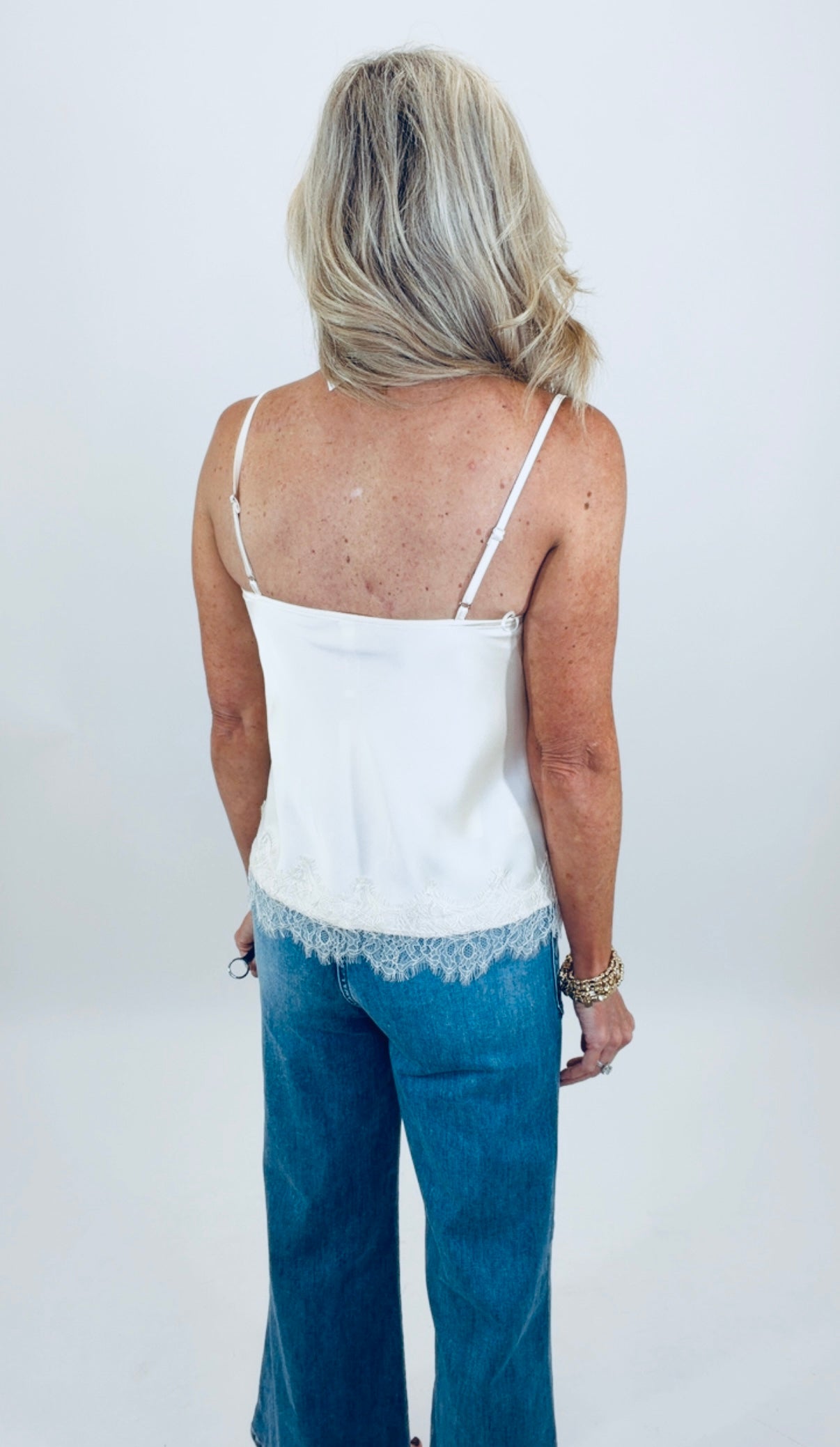 Lace & Luxury Top (cream)