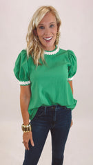 Twist & Trim Top (green)