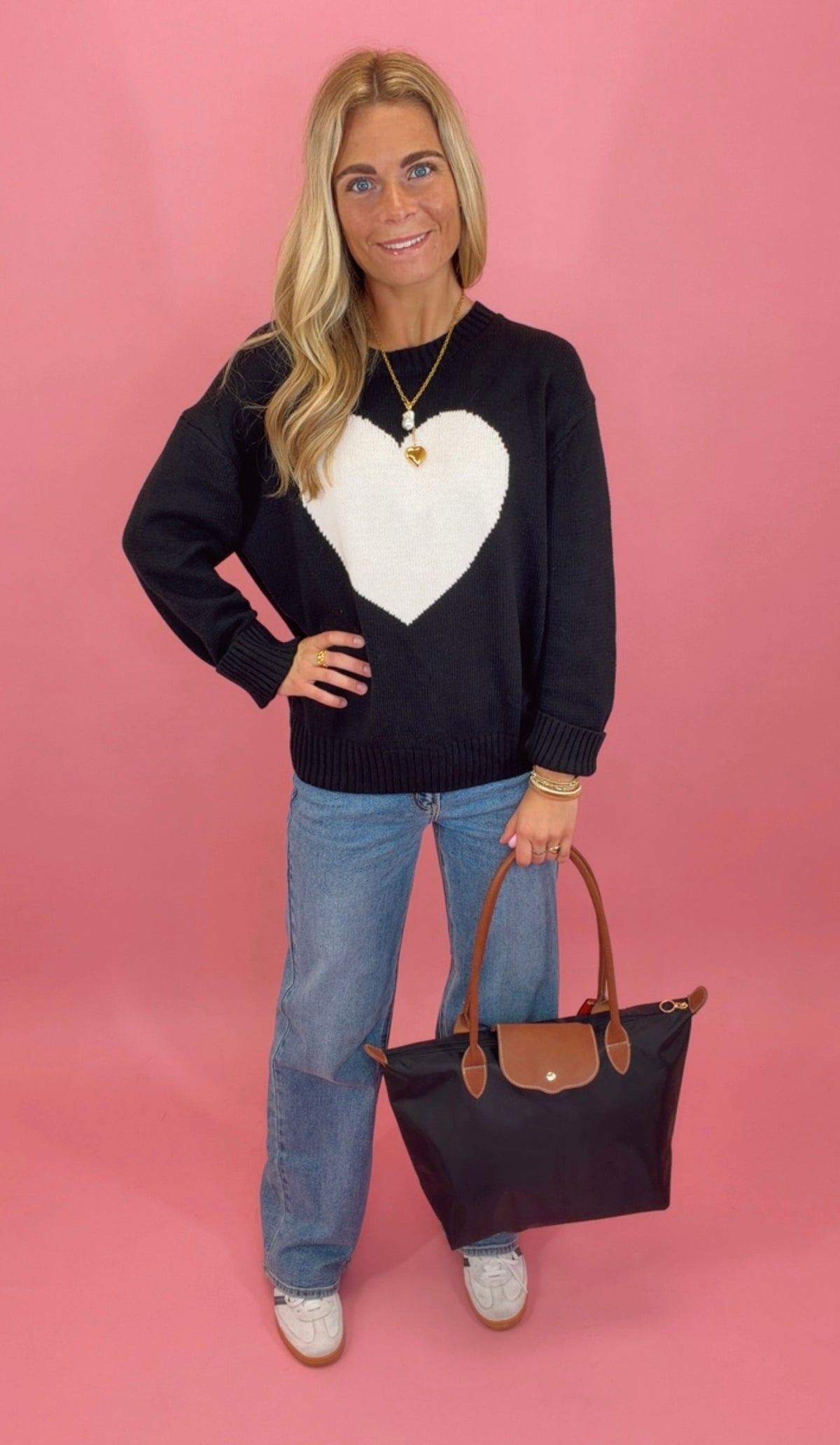 All the Love Sweater (black)