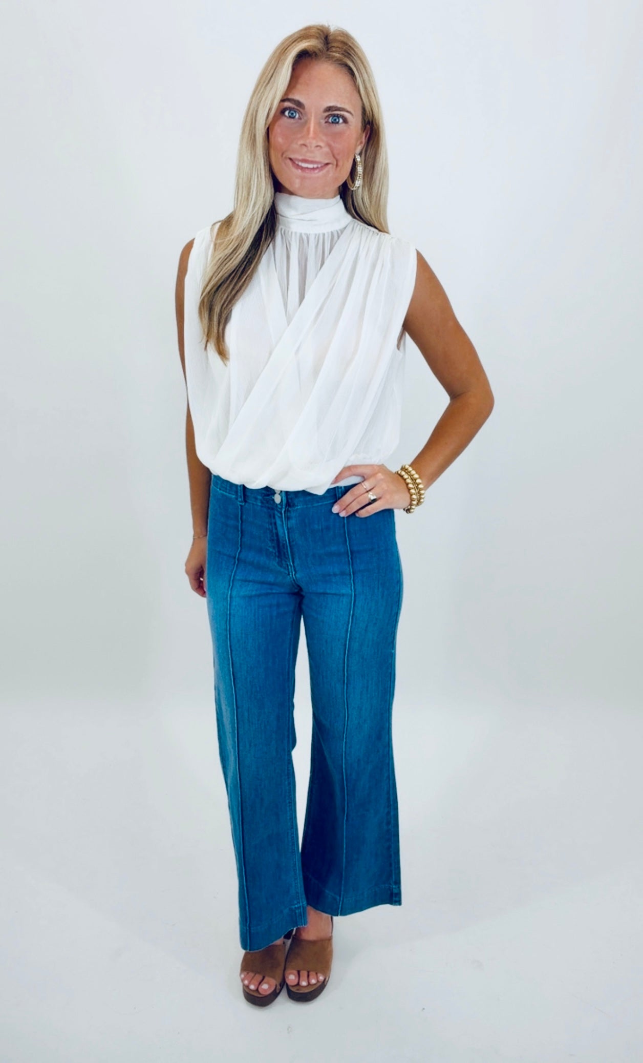 Chic Intentions Top (ivory)