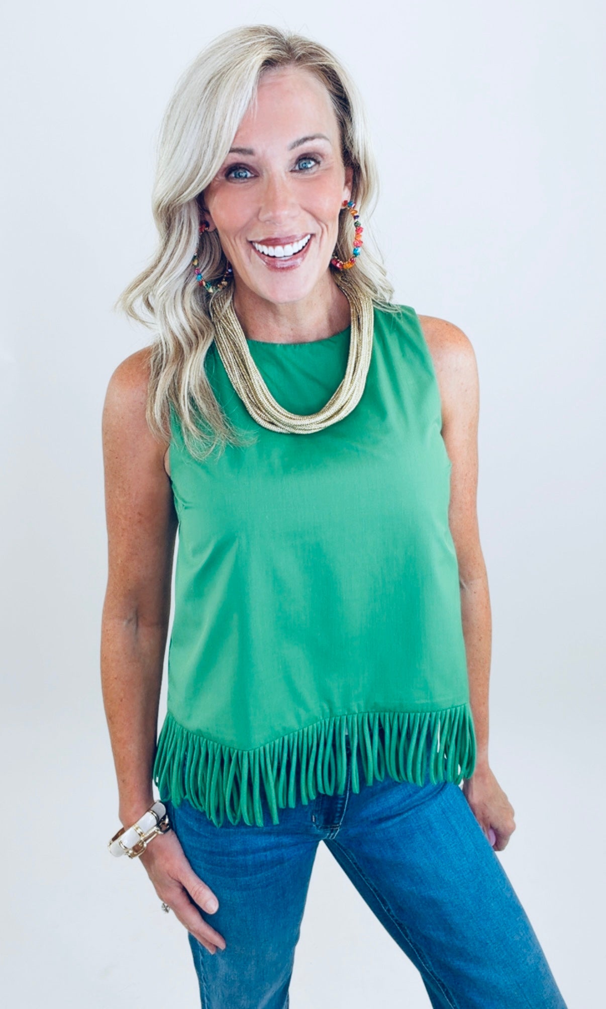 Fringe Benefits Top (green)