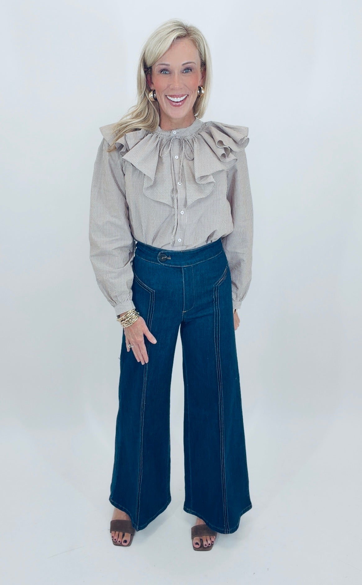 Ruffle My Feathers Top