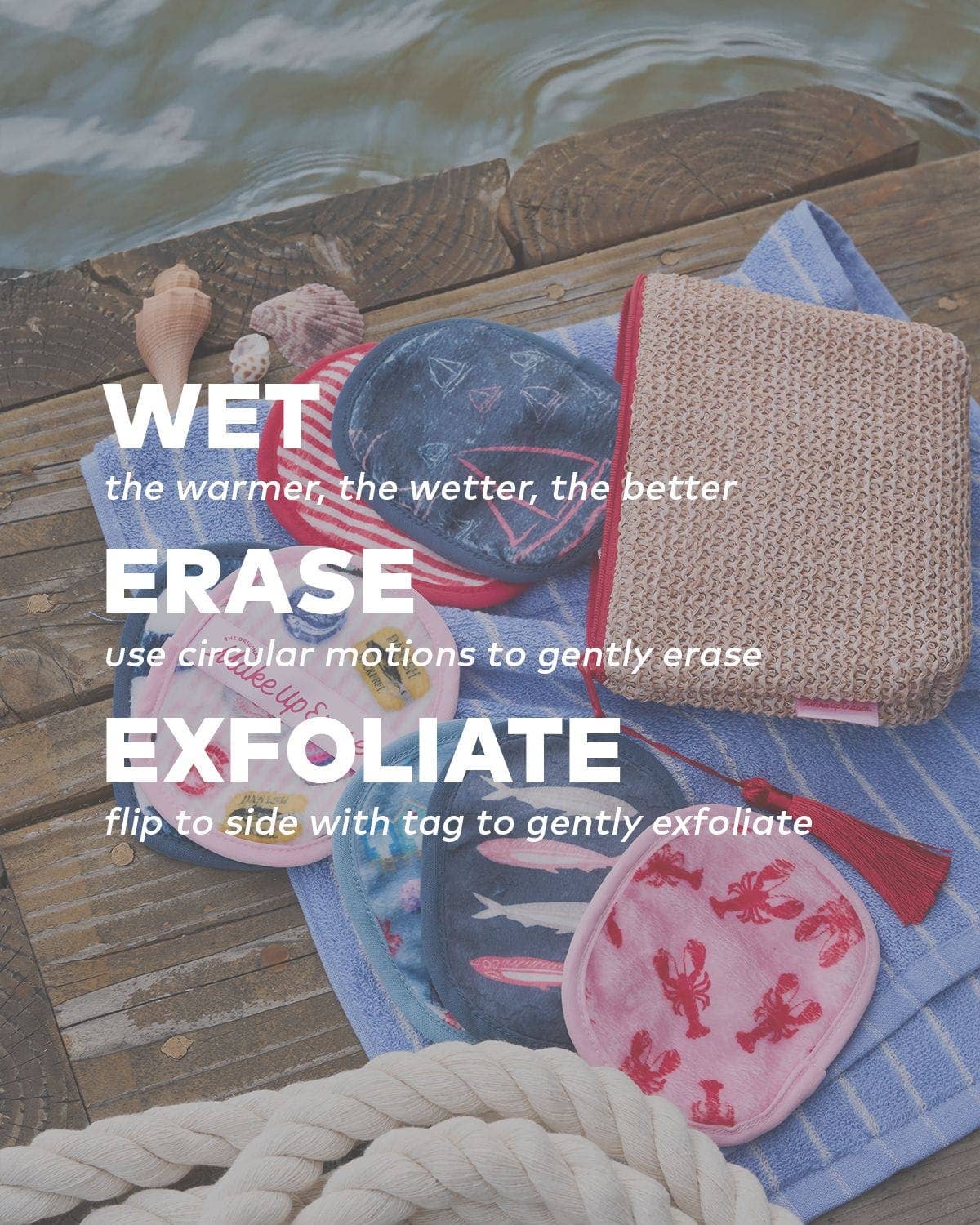 Dockside Days MakeUp Eraser Set