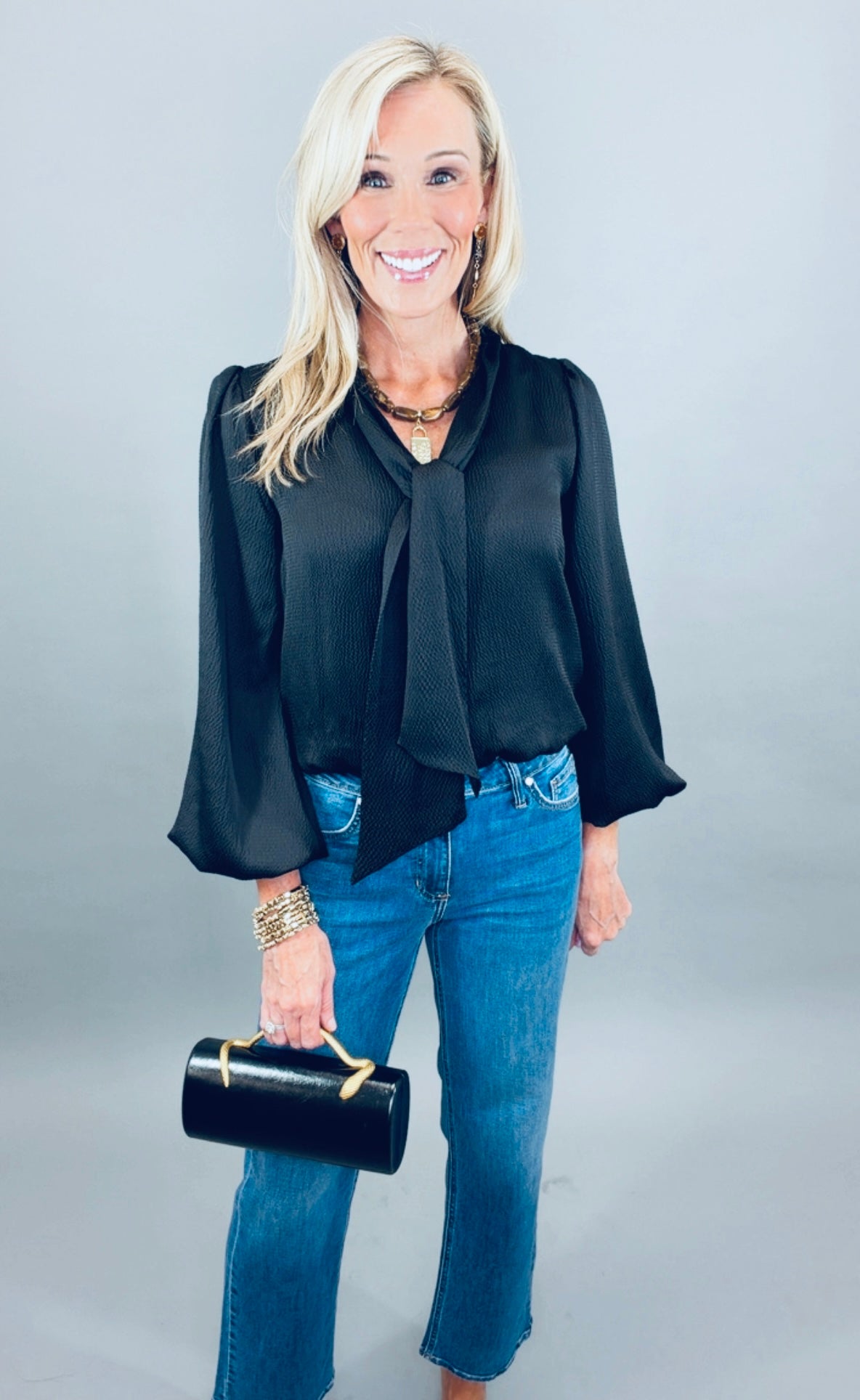 Chic Happens Top (black)