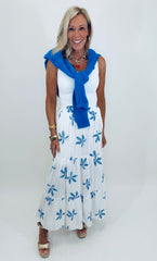 Seabreeze Tiered Maxi Skirt