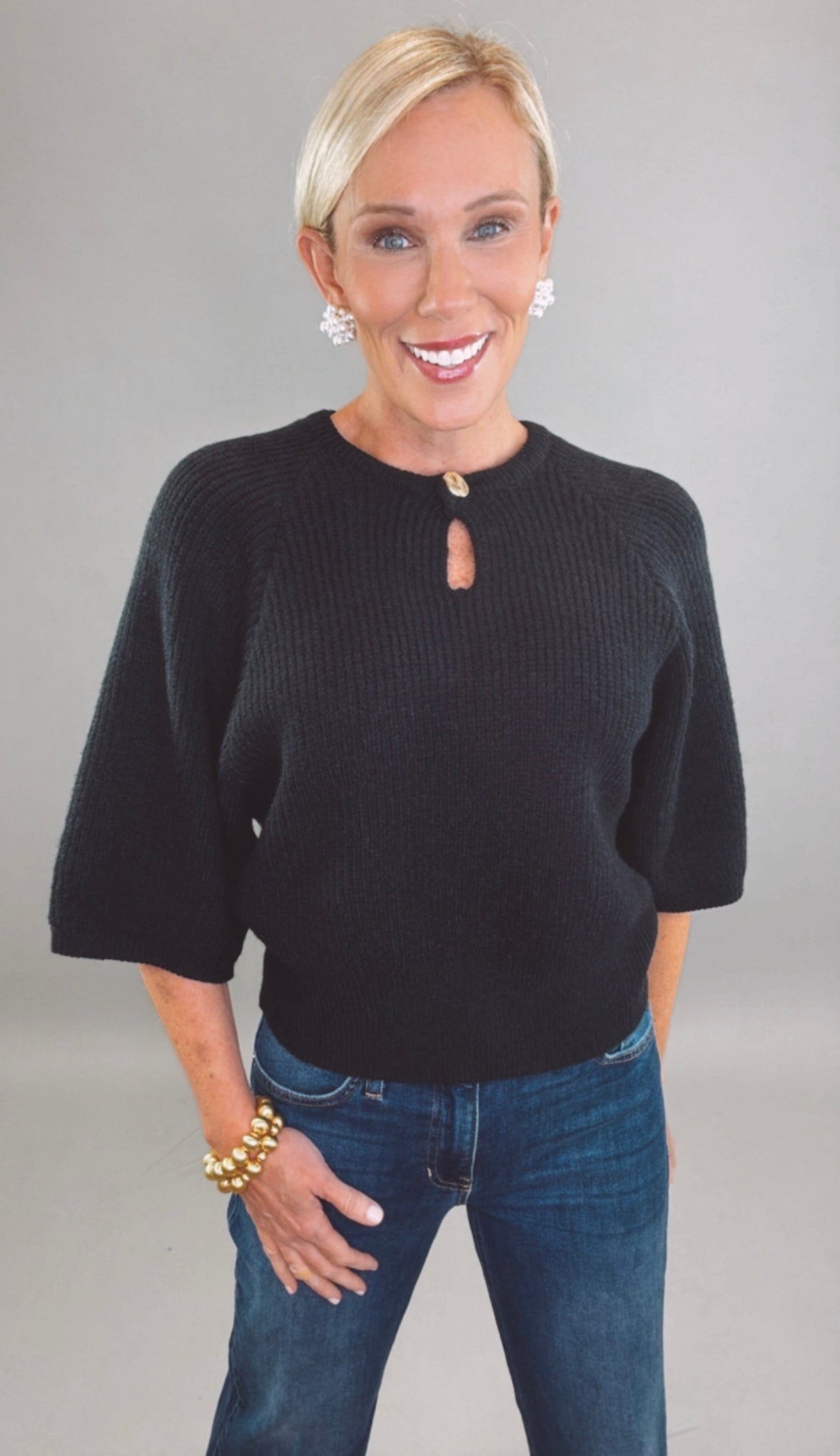 Langley Sweater (black)