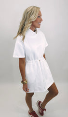 Marina Mock Neck Dress
