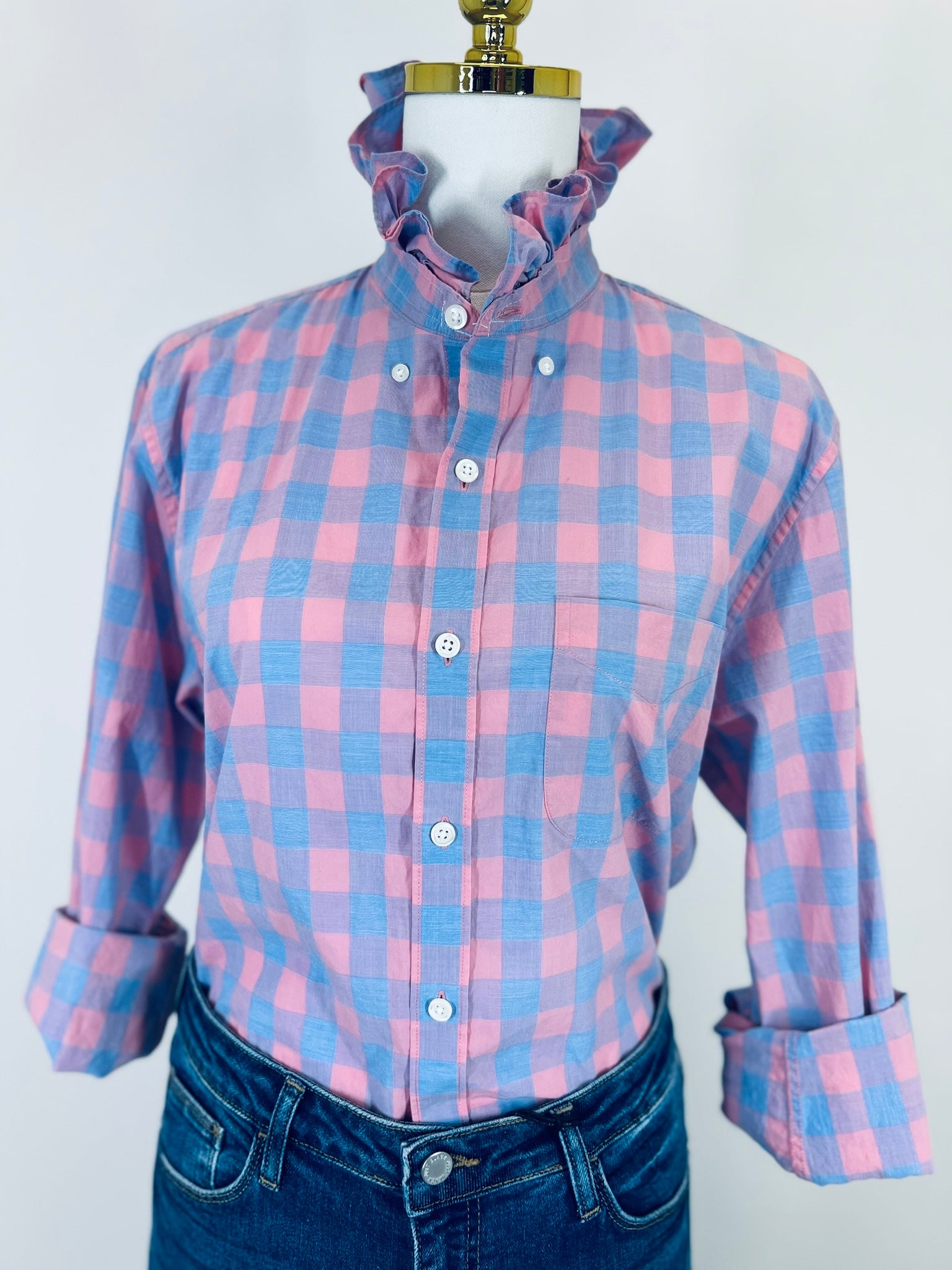 Second Story Shirt (Bonobos/PinkBl/M)