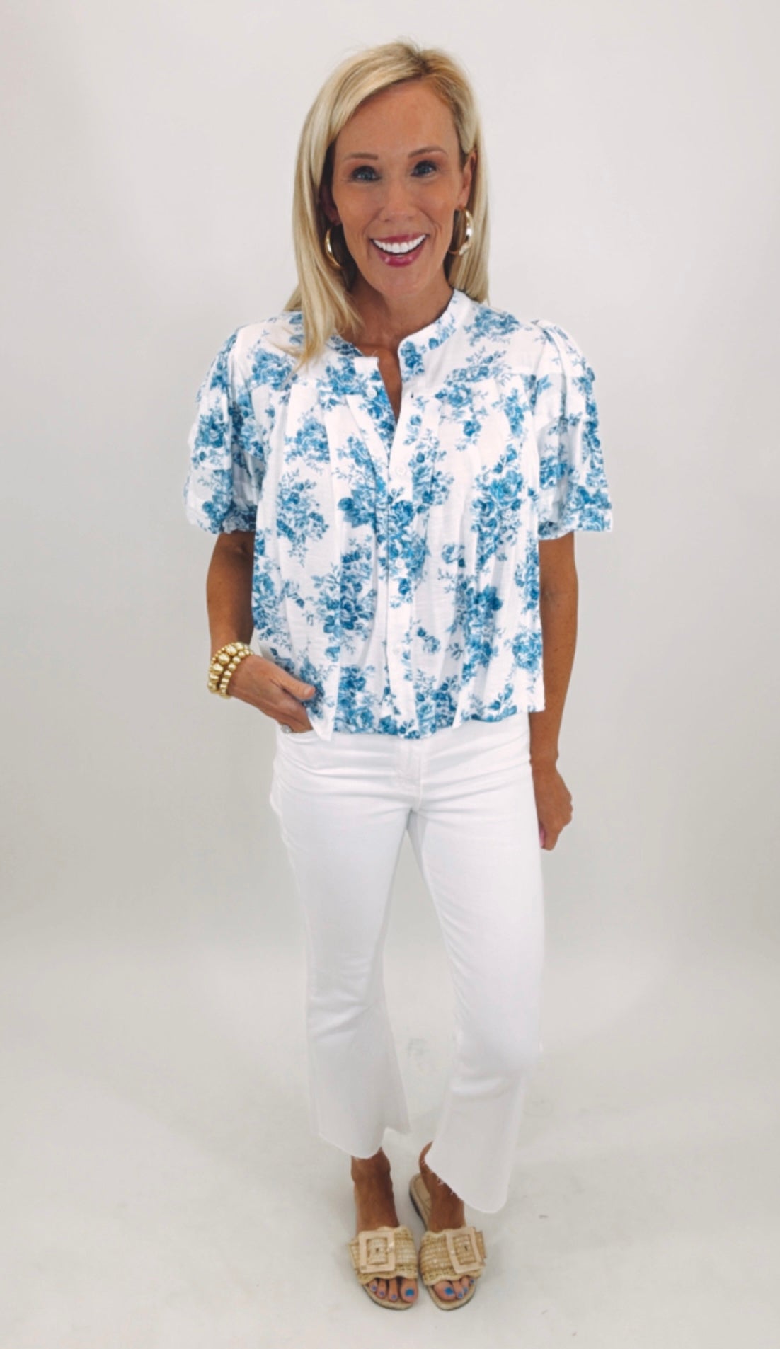 Coastal Charm Blouse