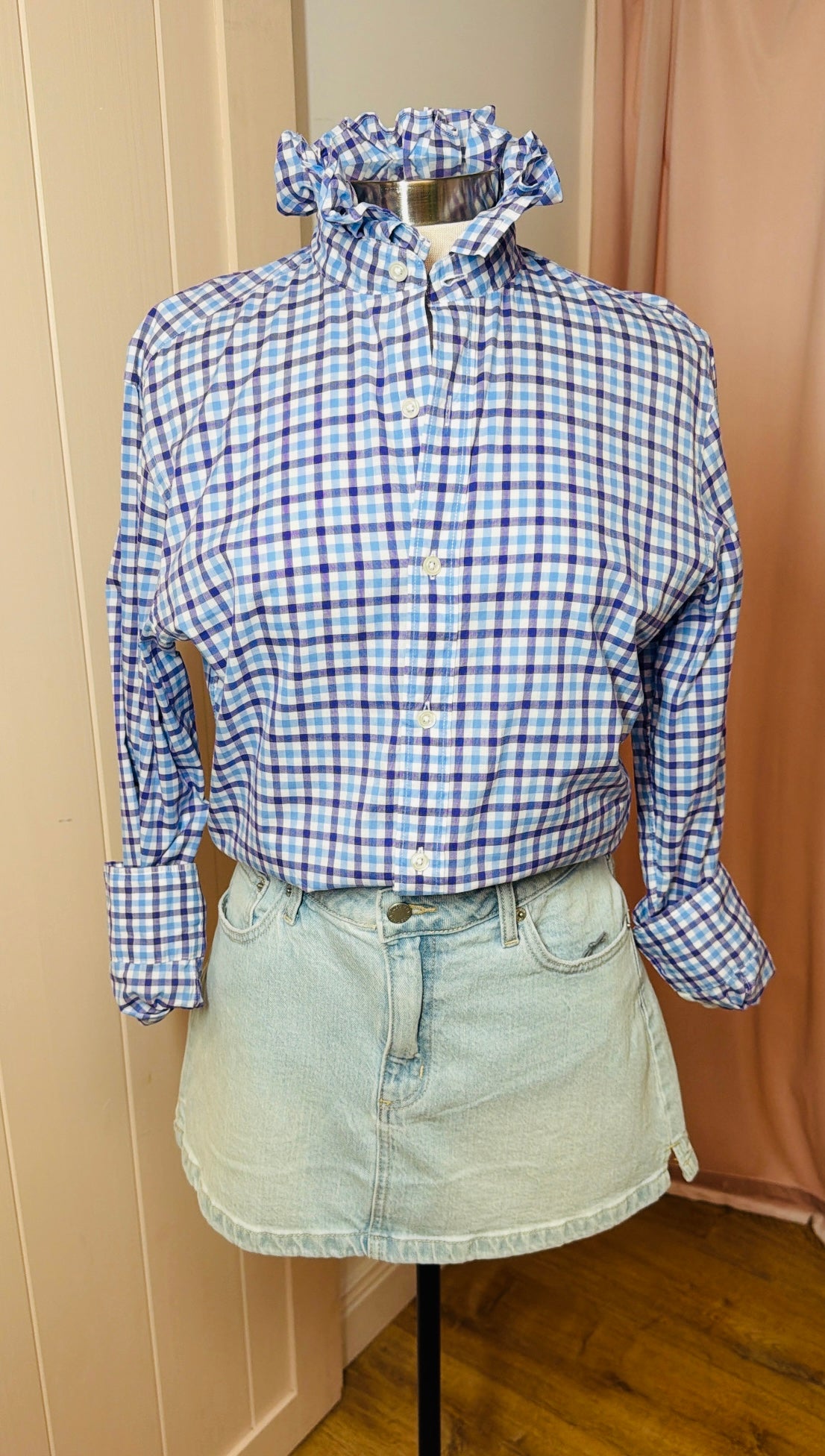 Reimagined (Med/J Crew/Blue Purp Check)