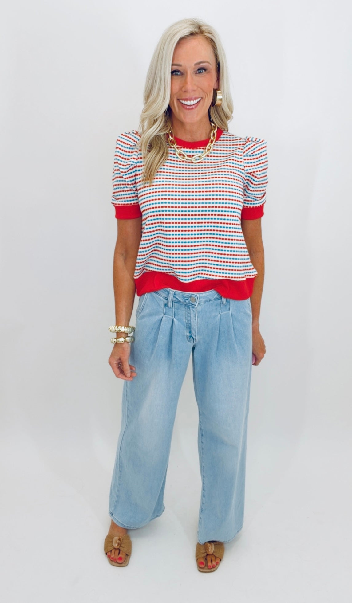 Pop Stripe Top