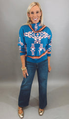 Desert Bloom Sweater