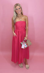 Twirl Into Spring Maxi Dress