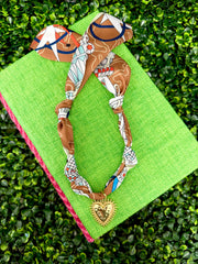 Amour Aura Scarf Necklace