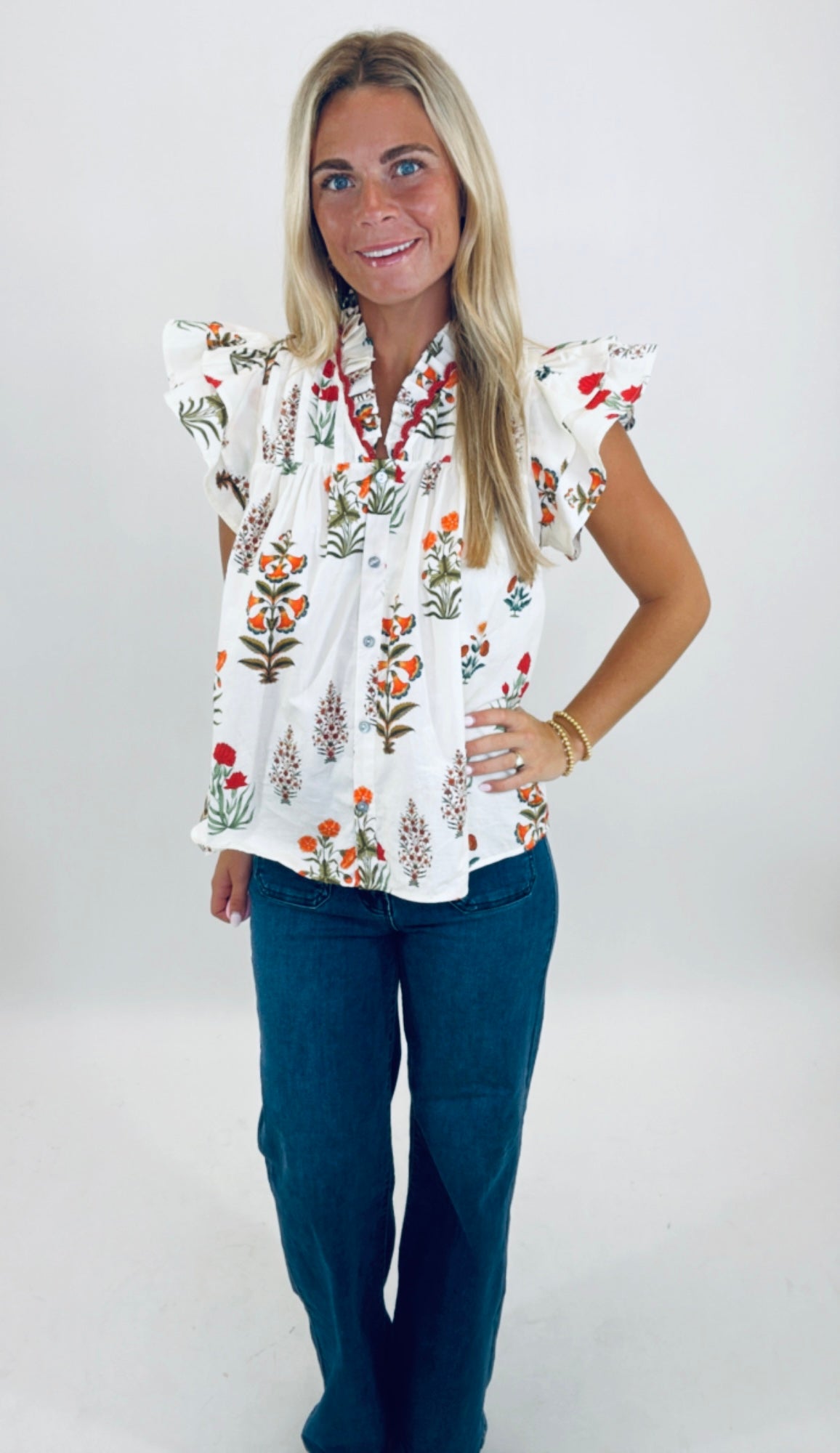 Meadow Muse Top (cream)