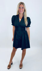 Zip & Zeal Dress (black)