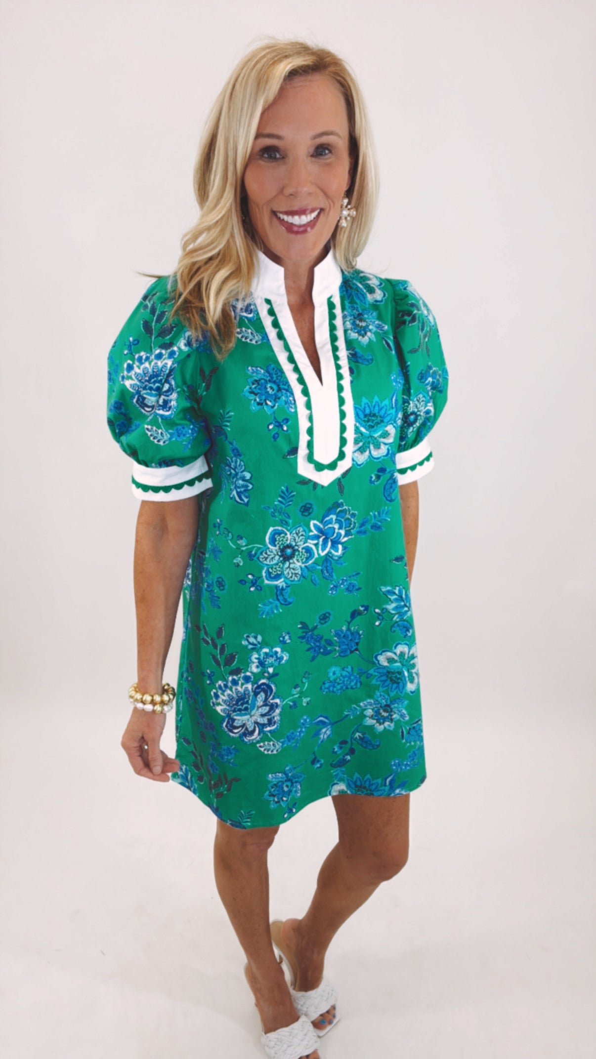 Quinn Dress (green)