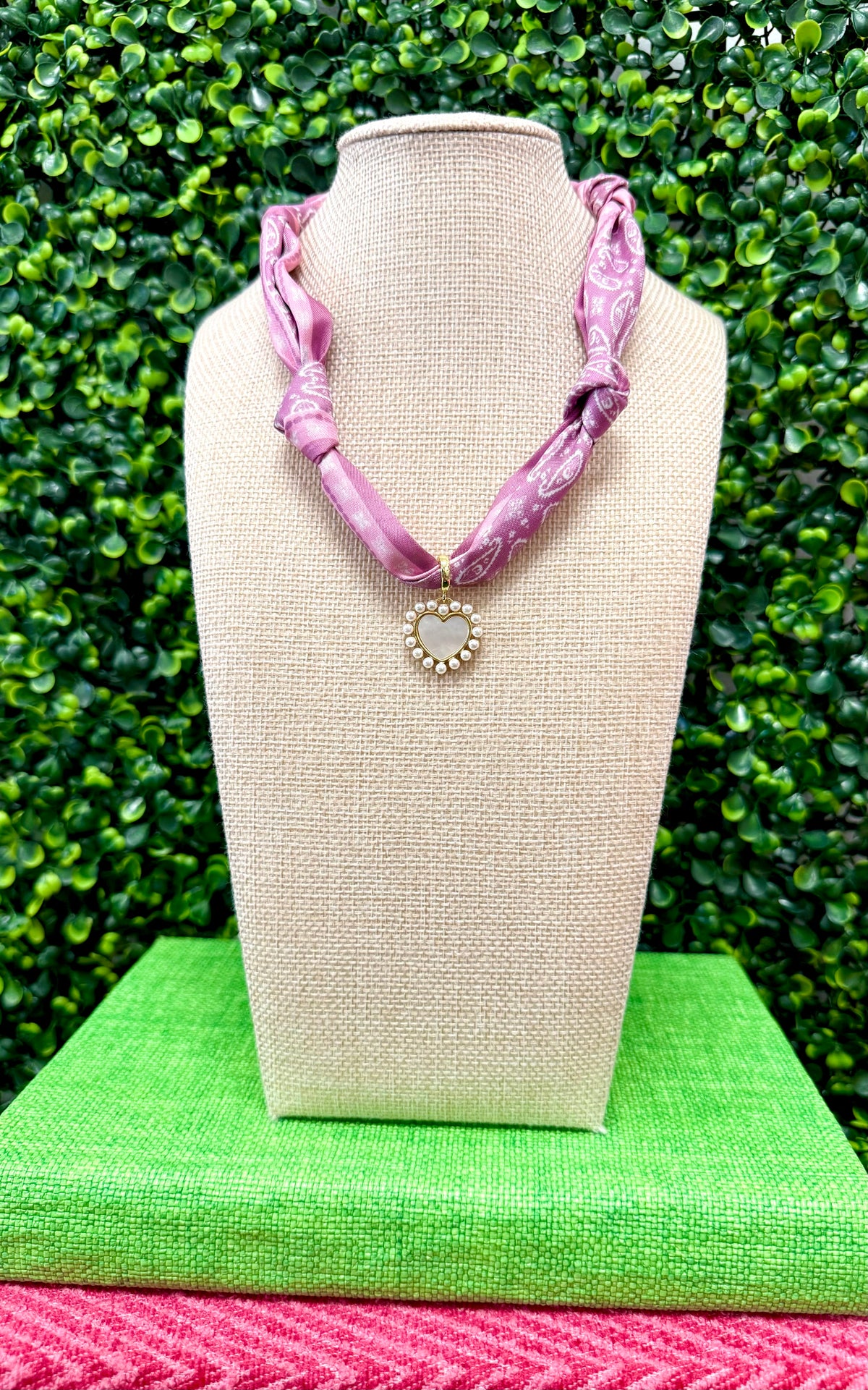 Bandana Belle Scarf Necklace