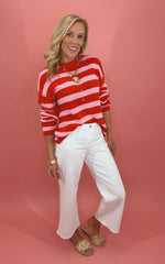 Slim Wide Leg Jean (optic white)