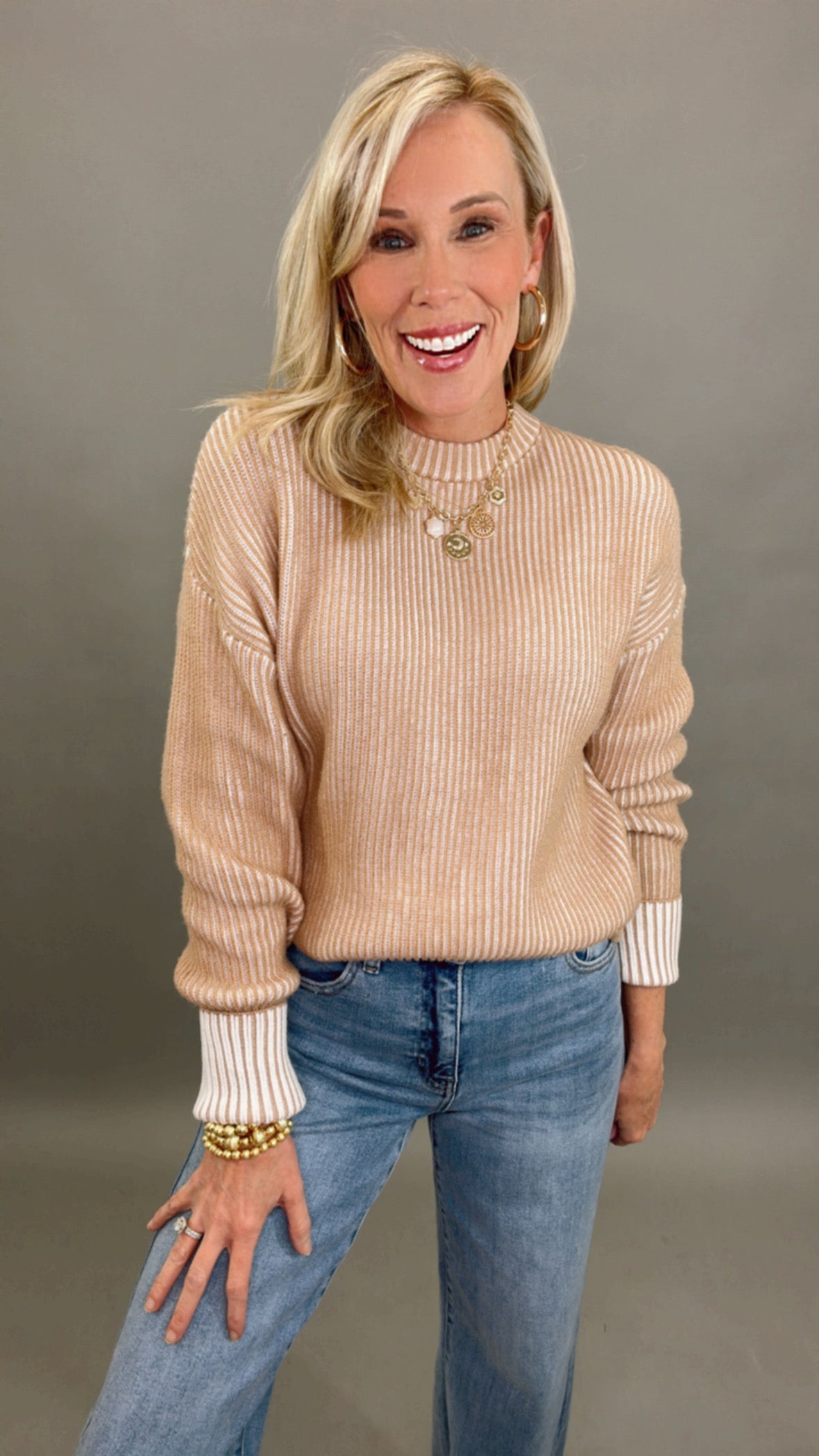 Kendra Sweater (tan)