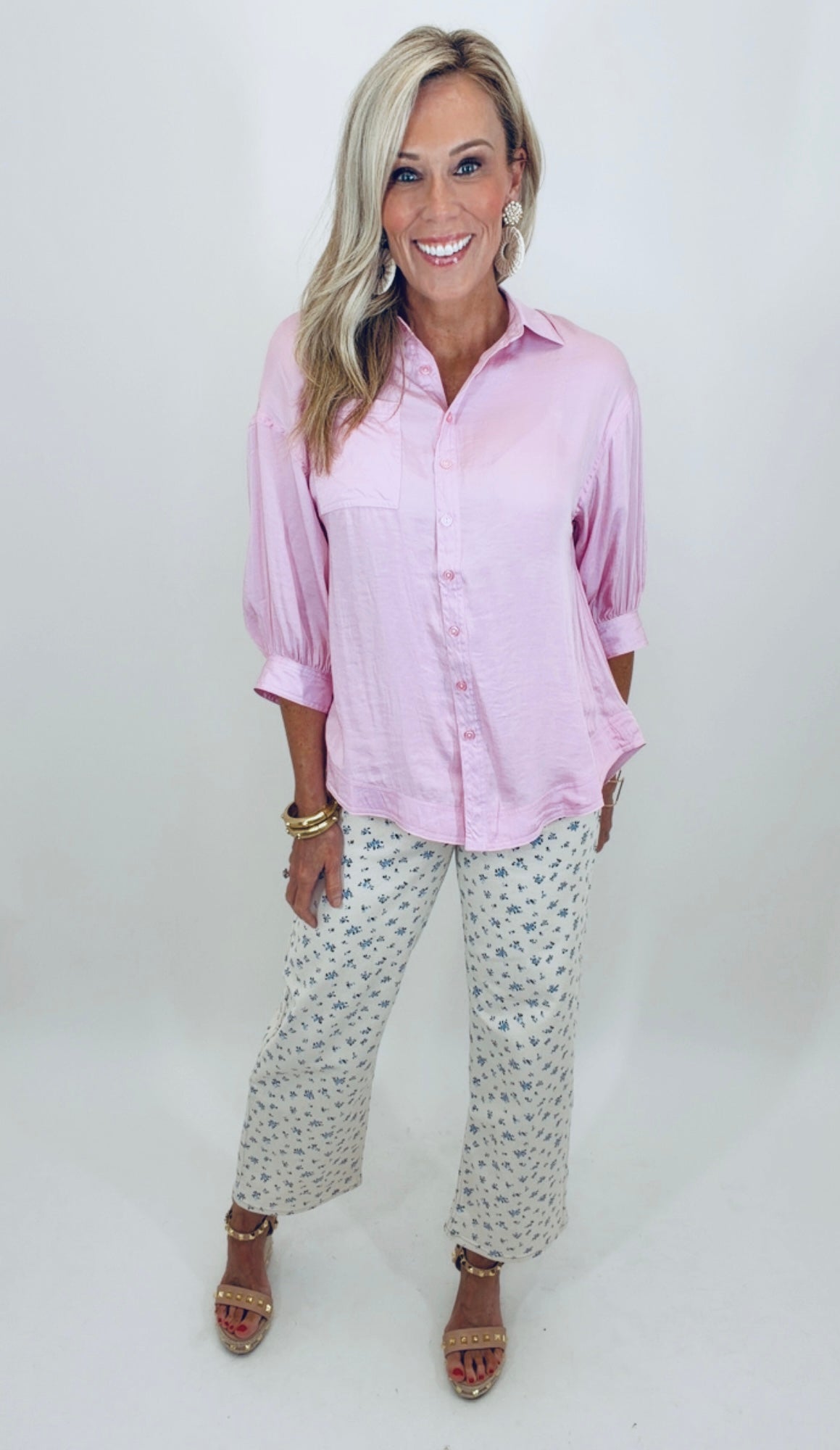 Brighter Days Blouse (lilac)