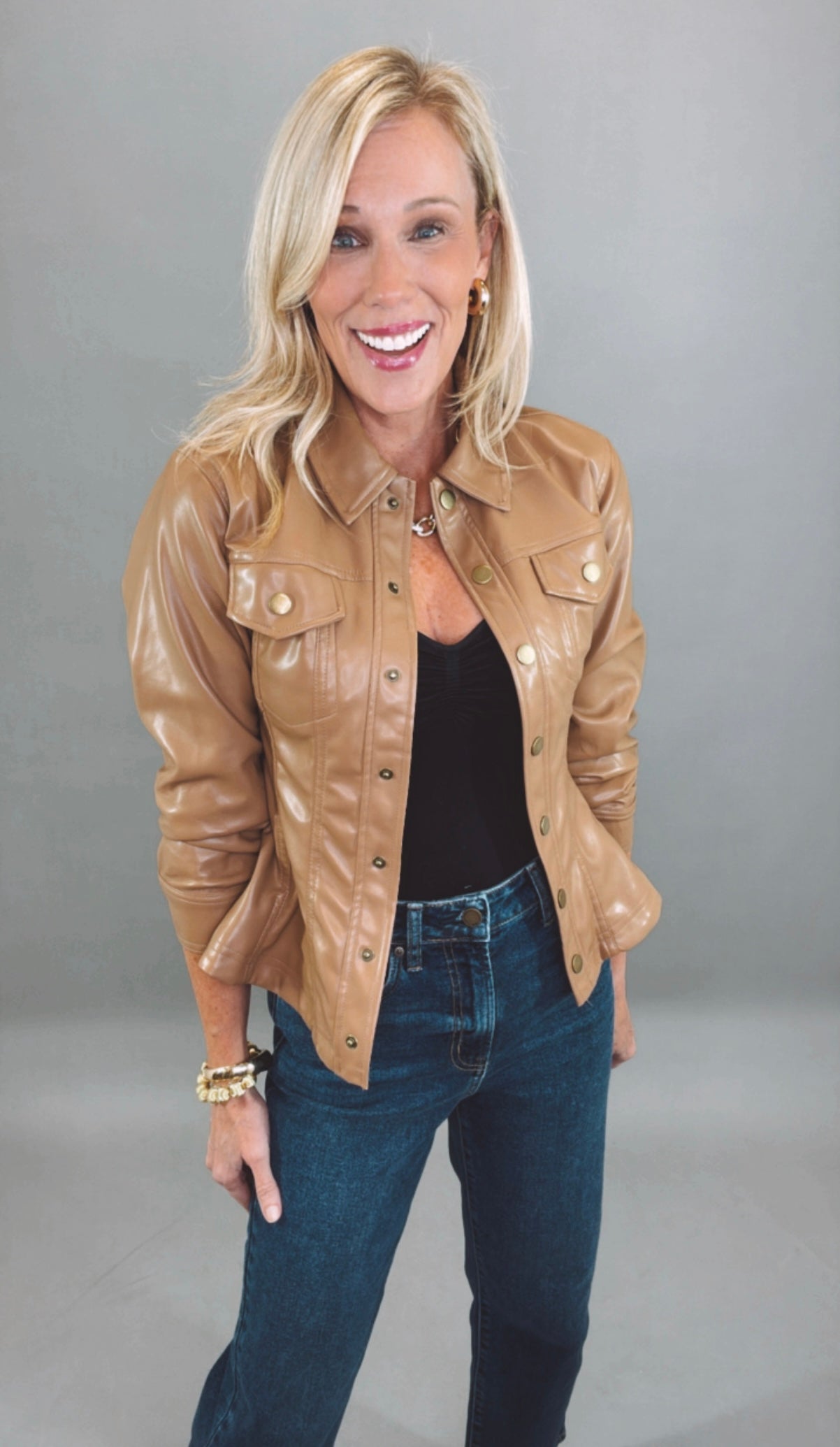 Power Play Jacket (camel)