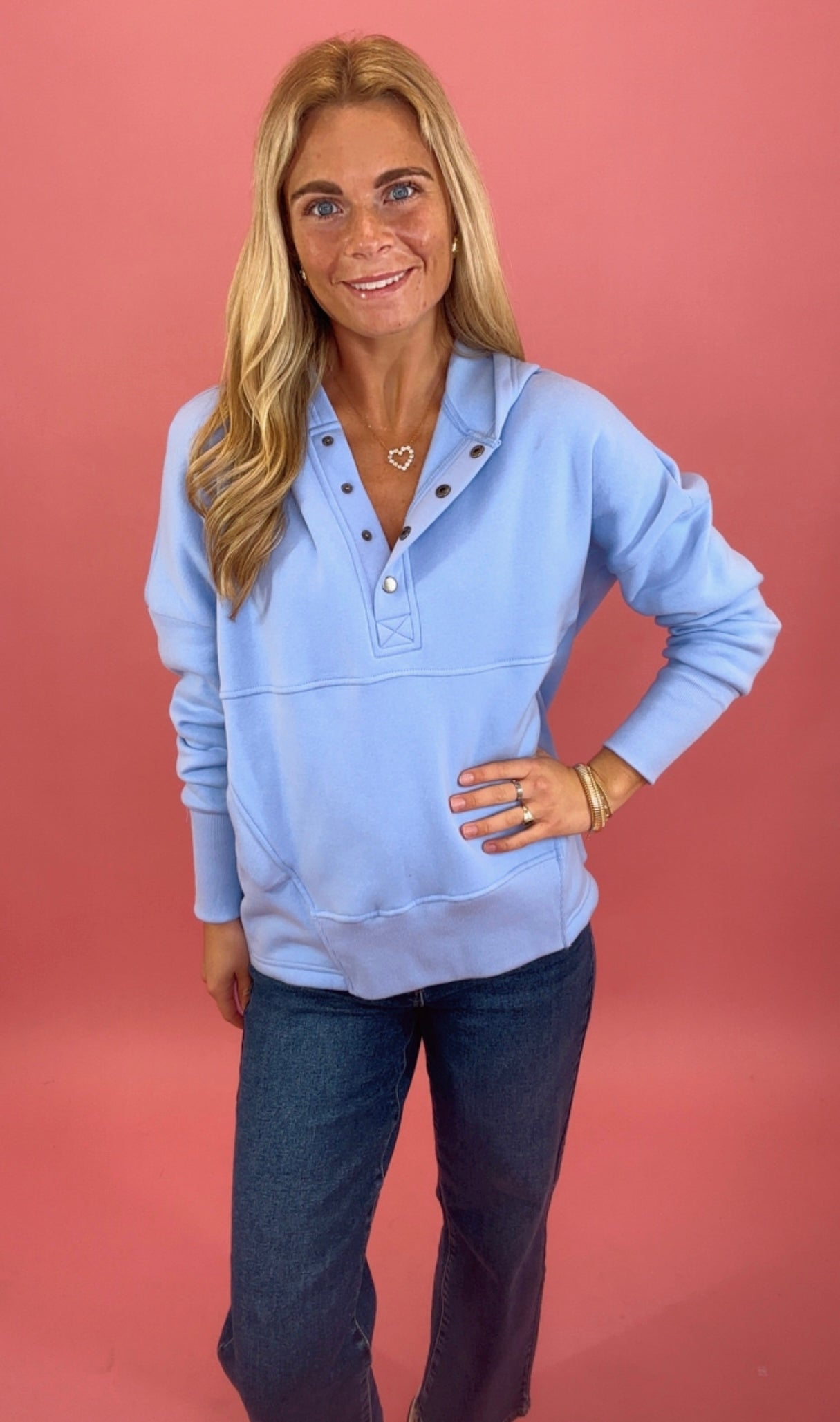 Easy Days Hoodie (spring blue)