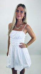Bring on the Bubbly Dress (white)