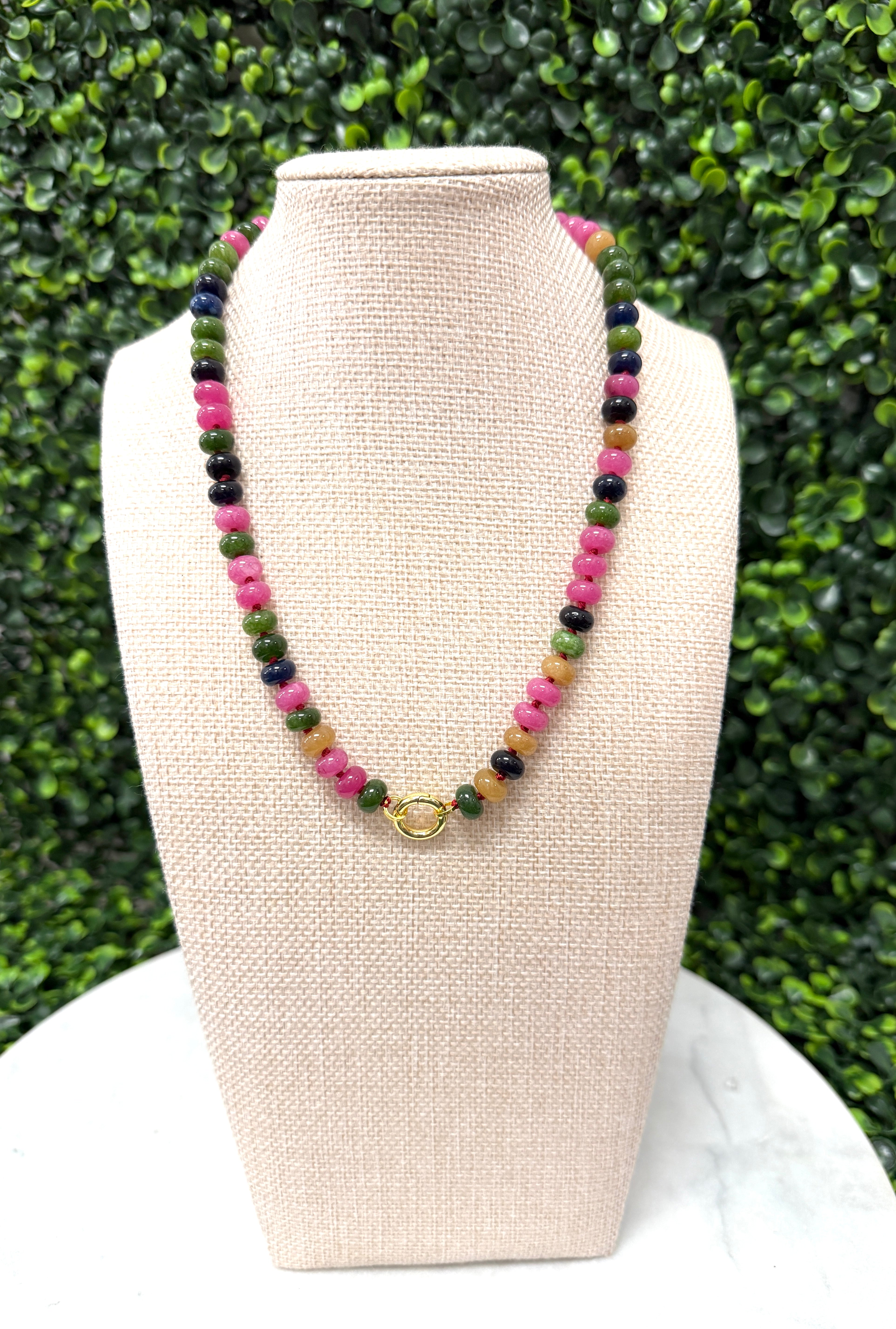 Brilliant Bead Necklace