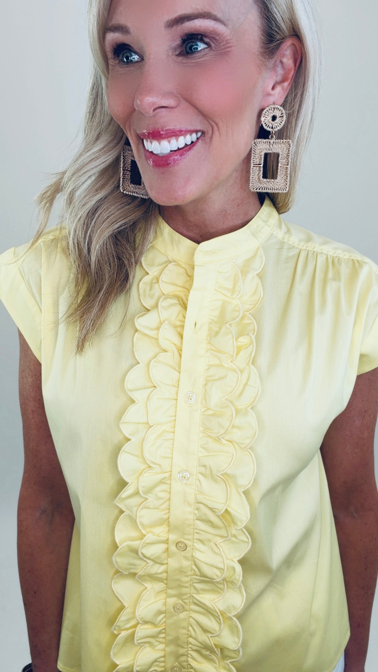 Sunday in Savannah Top (yellow)