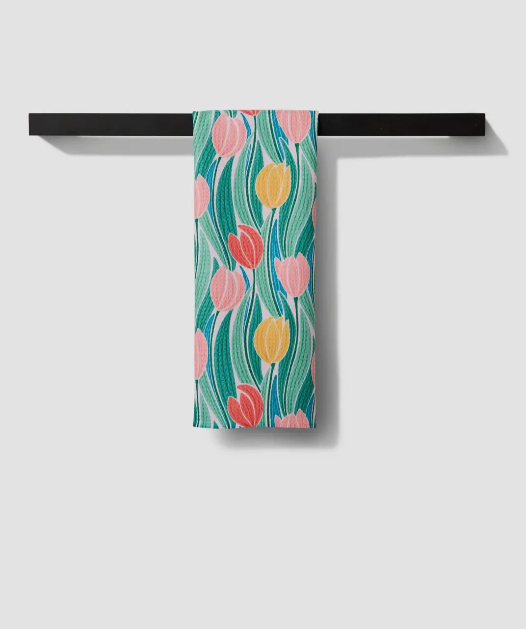 Tranquil Tulips Tea Towel