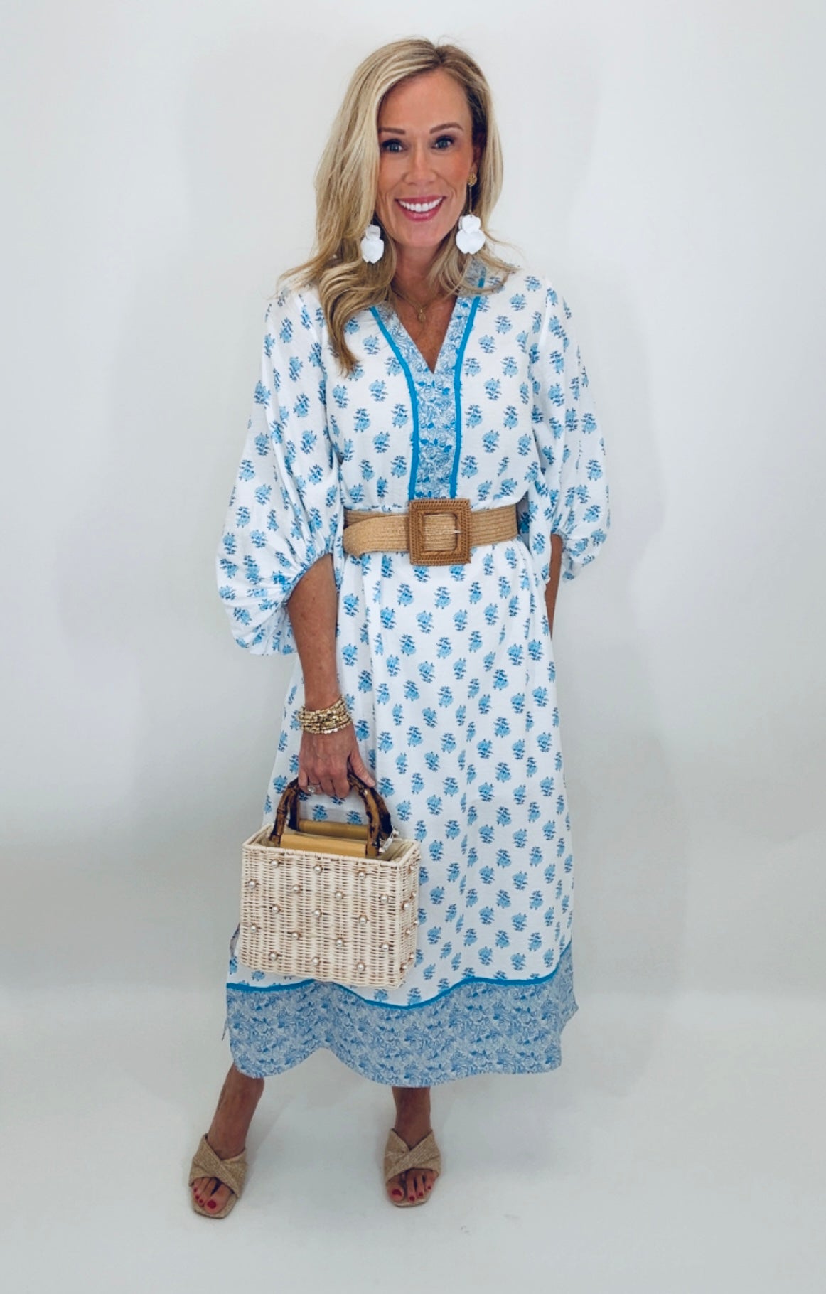 Cape Cod Classic Dress (blue)