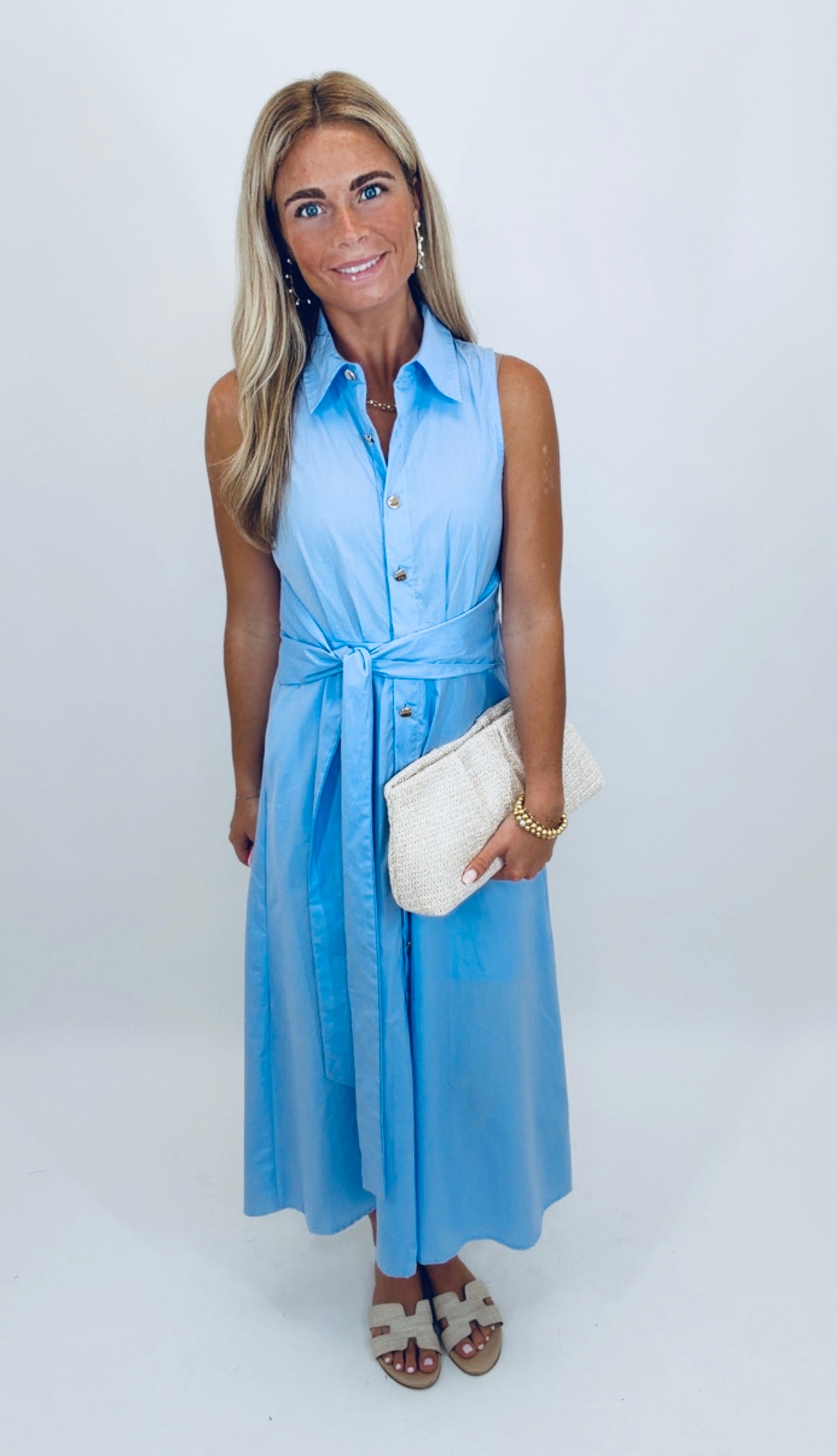 Perfectly Tied Midi Dress