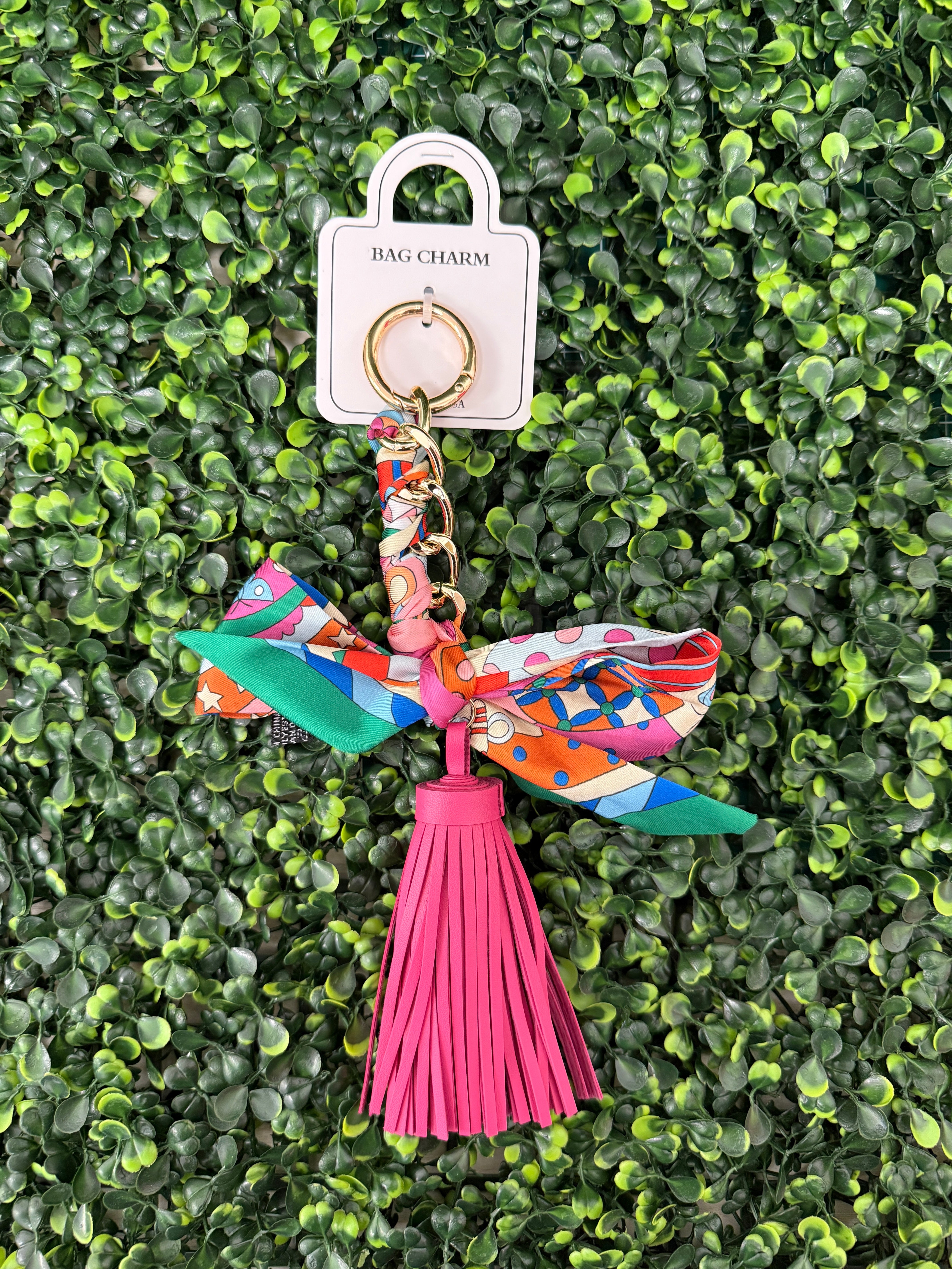 Tied & Tassel Bag Charm